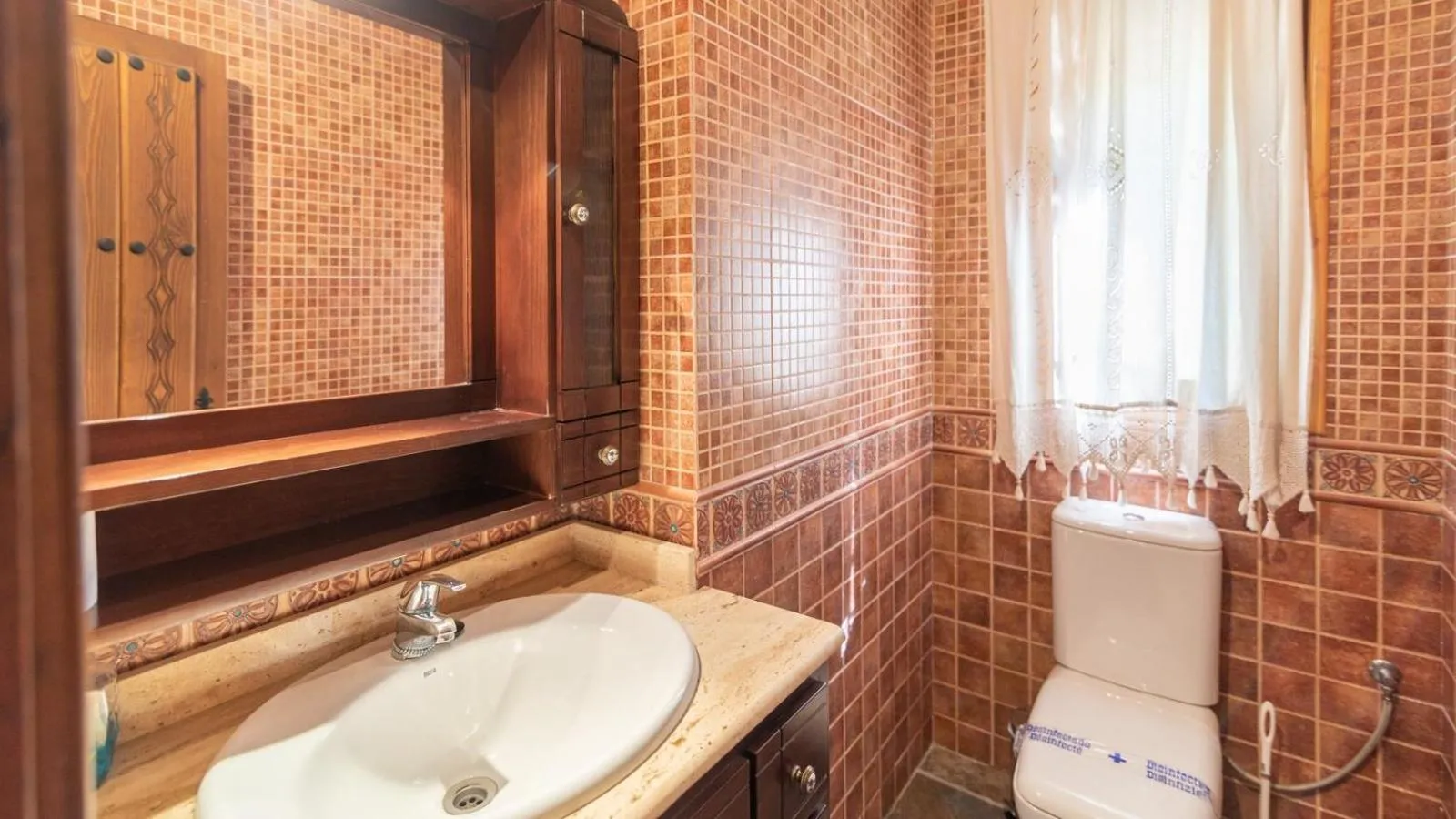 Toilet in Villa Paraiso Andaluz Sedella by Ruralidays