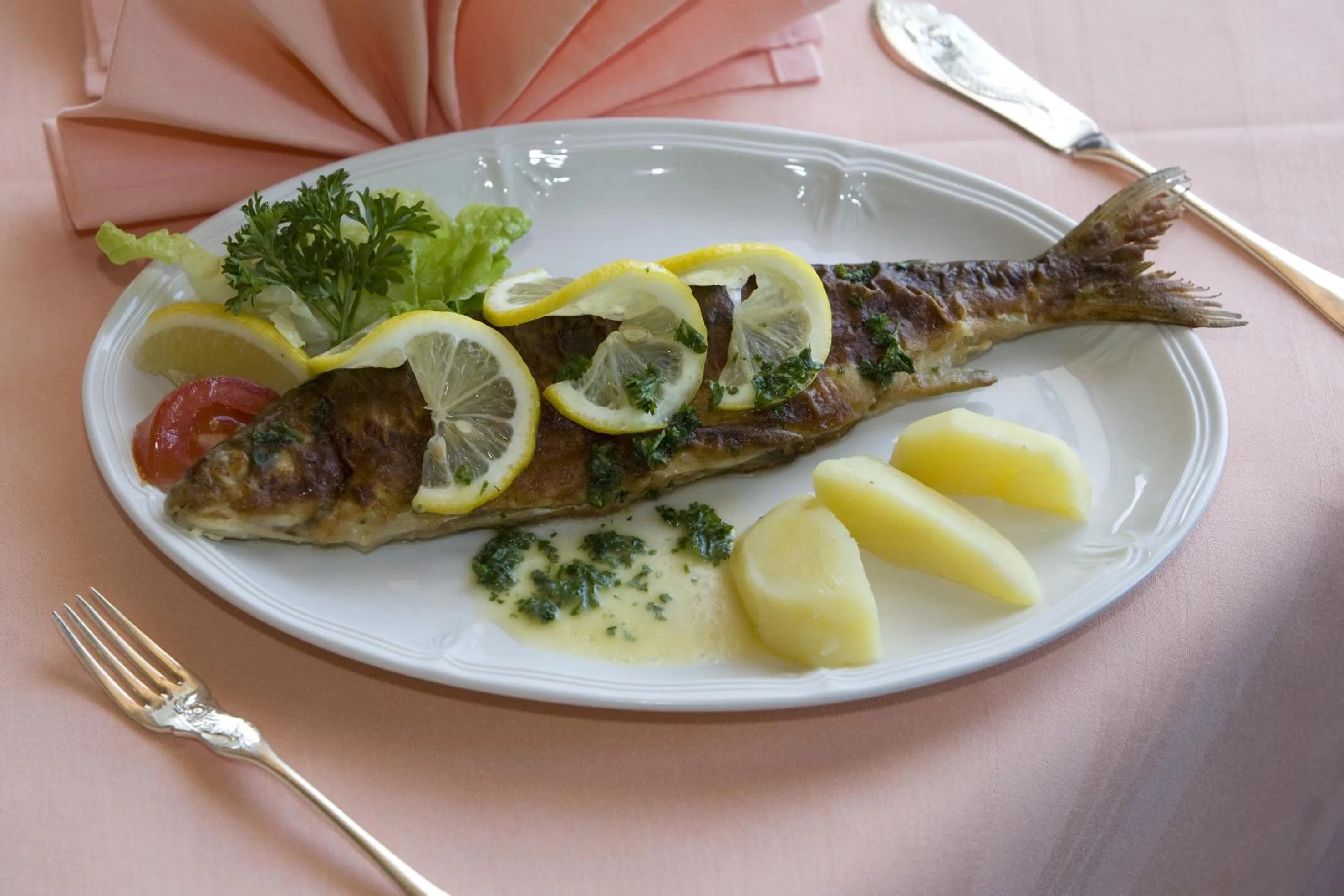 Food close-up in Seehotel Grauer Bär