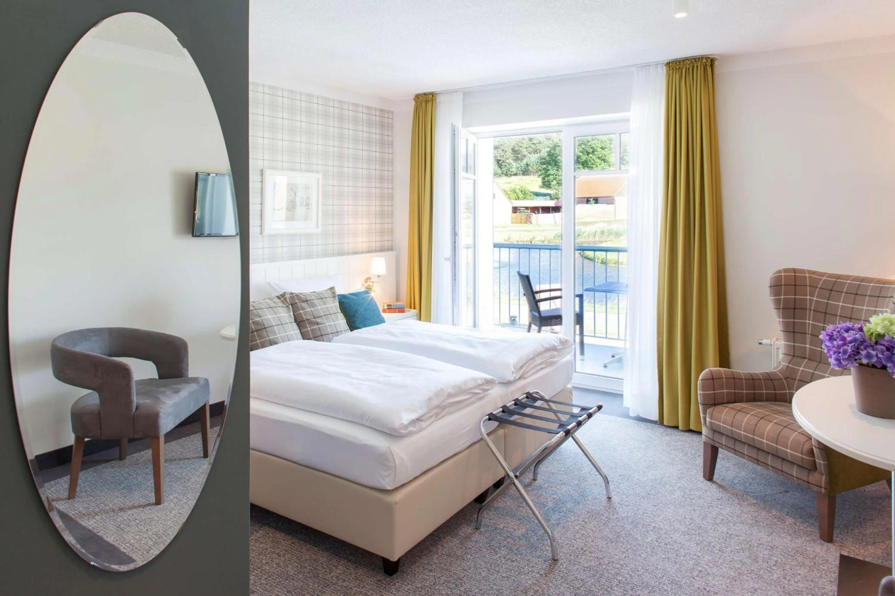 Bedroom, Bed in Dorint Resort Baltic Hills Usedom