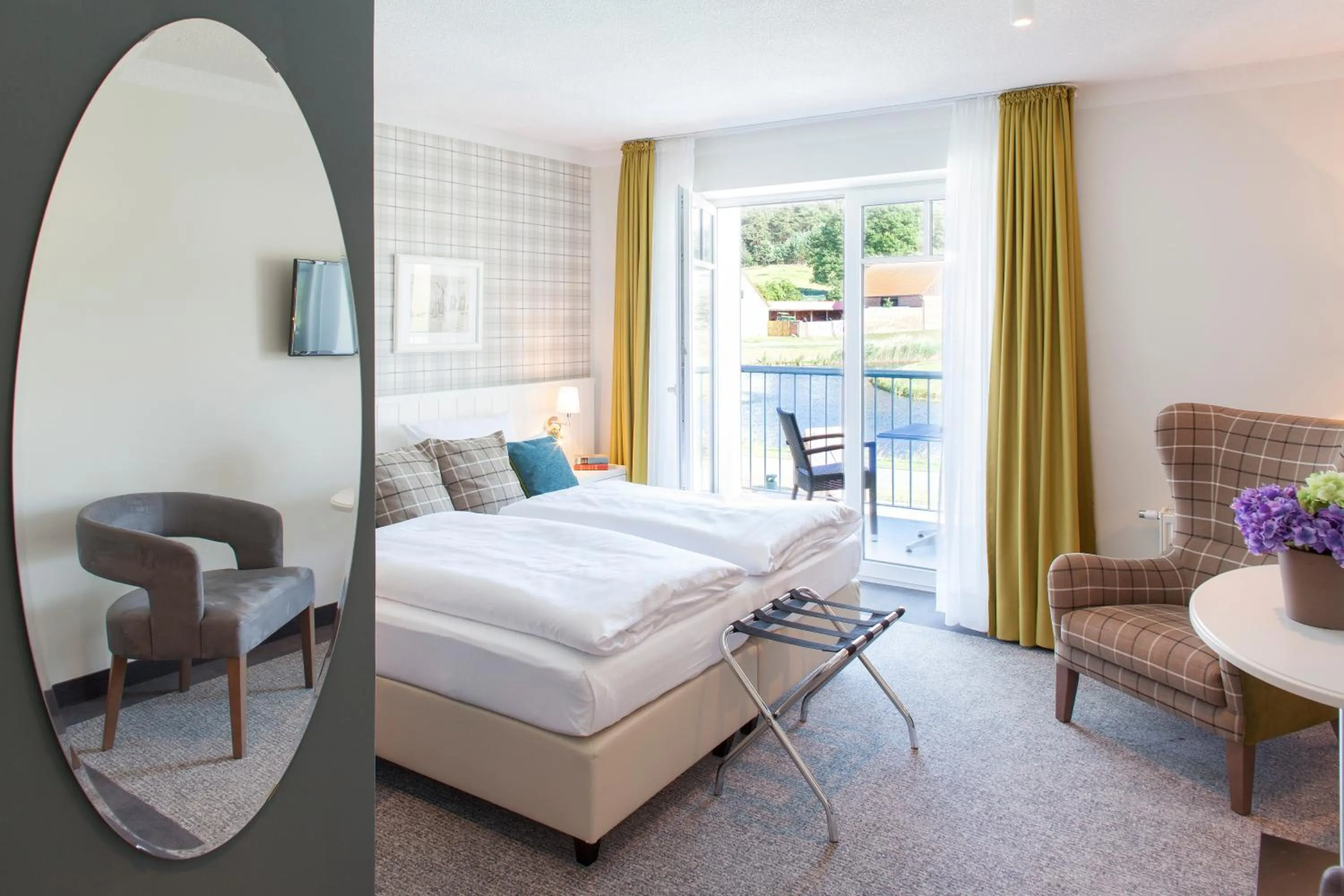 Bed in Dorint Resort Baltic Hills Usedom