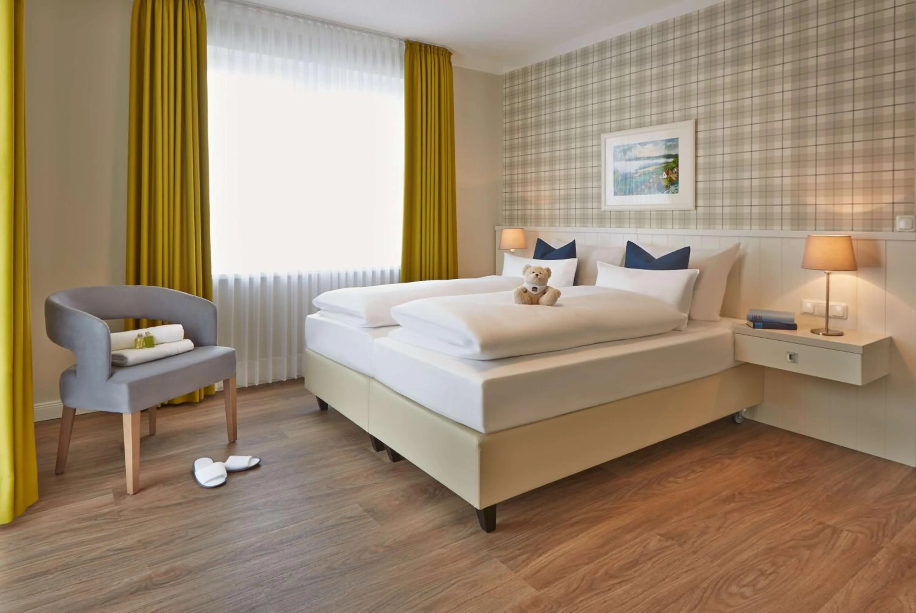 Photo of the whole room, Bed in Dorint Resort Baltic Hills Usedom