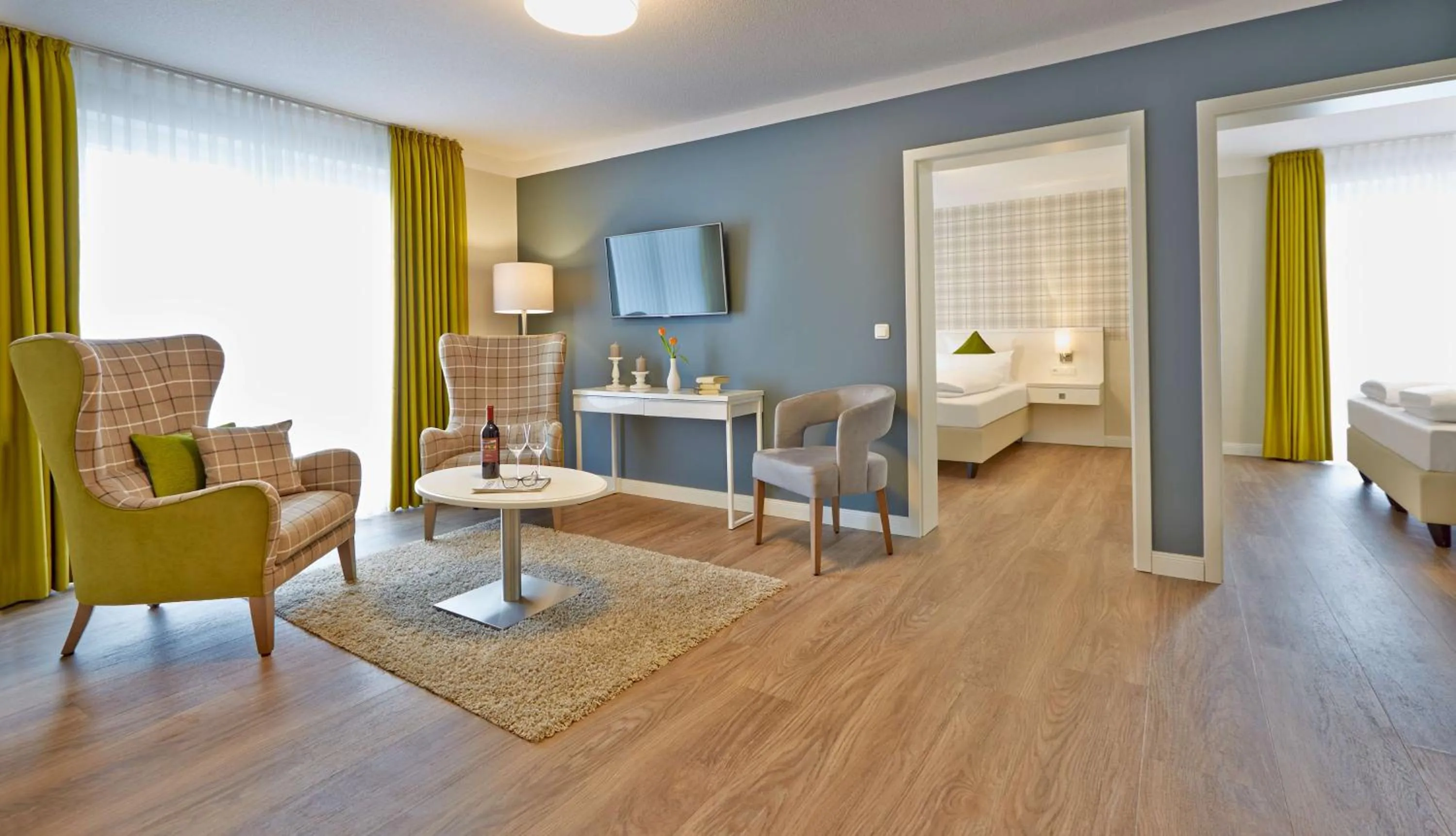 Photo of the whole room, Bed in Dorint Resort Baltic Hills Usedom