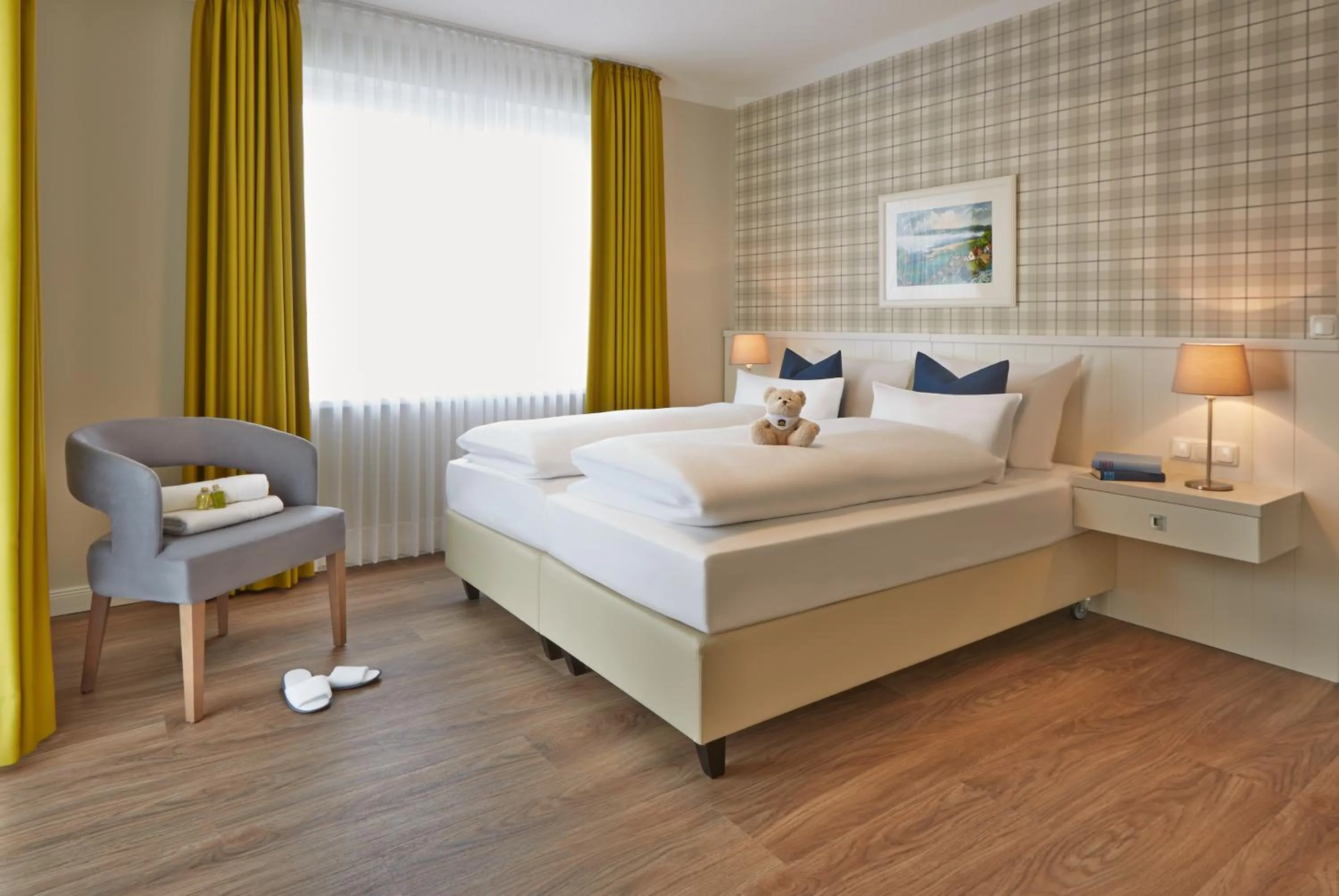 Bed in Dorint Resort Baltic Hills Usedom