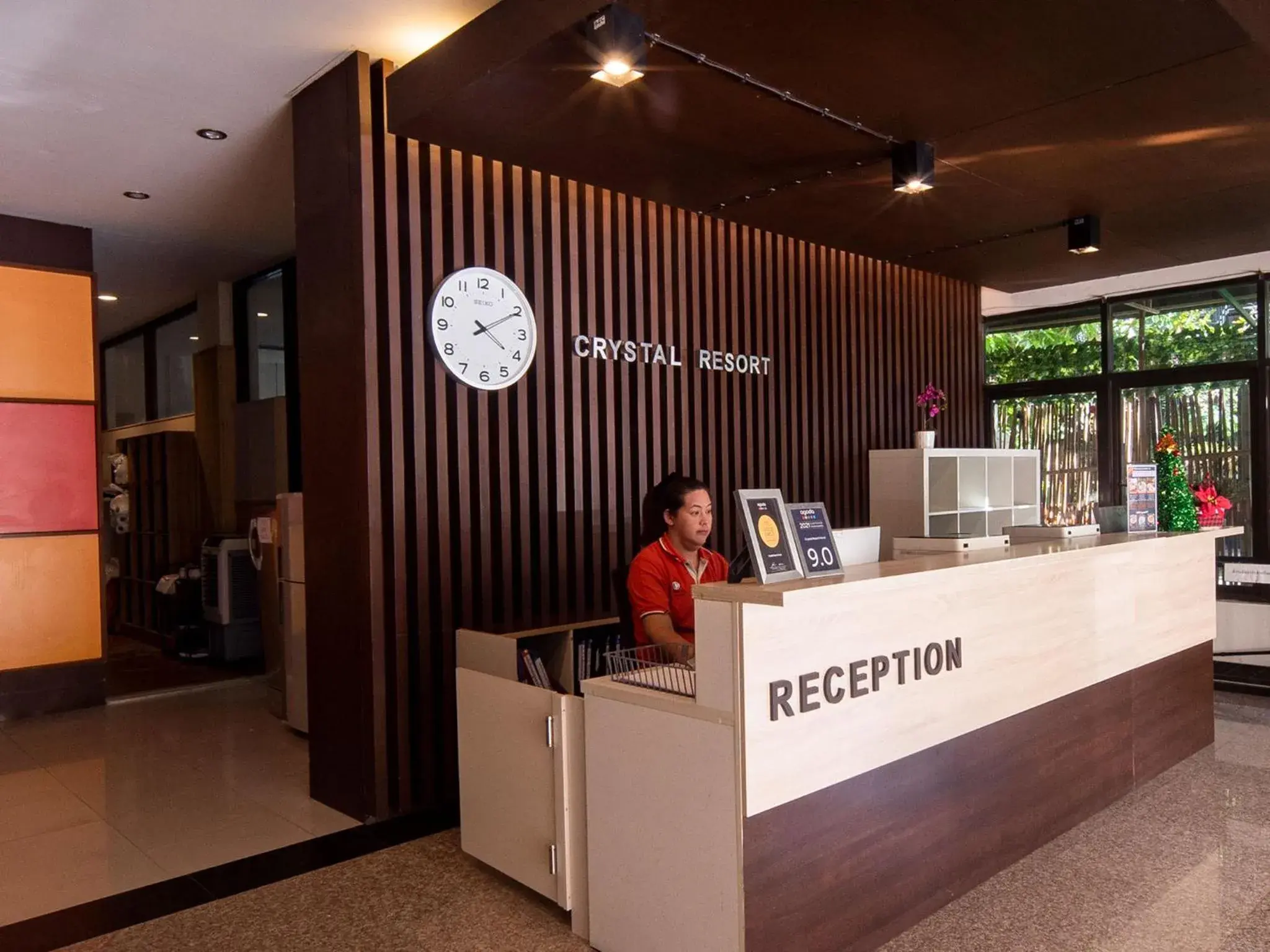 Lobby or reception in Crystal Resort Korat Lobby or reception in Crystal Resort Korat