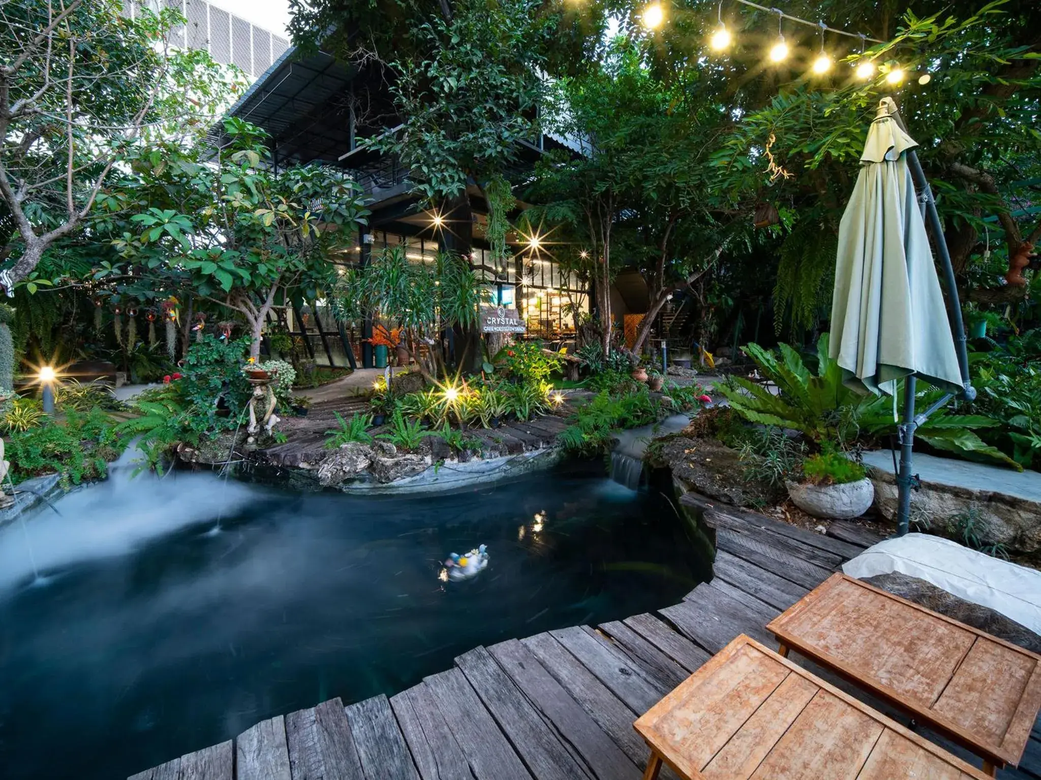 Garden in Crystal Resort Korat Garden in Crystal Resort Korat