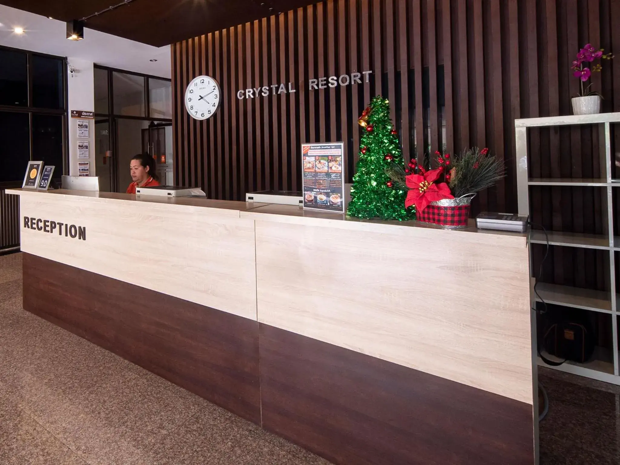 Lobby or reception in Crystal Resort Korat Lobby or reception in Crystal Resort Korat