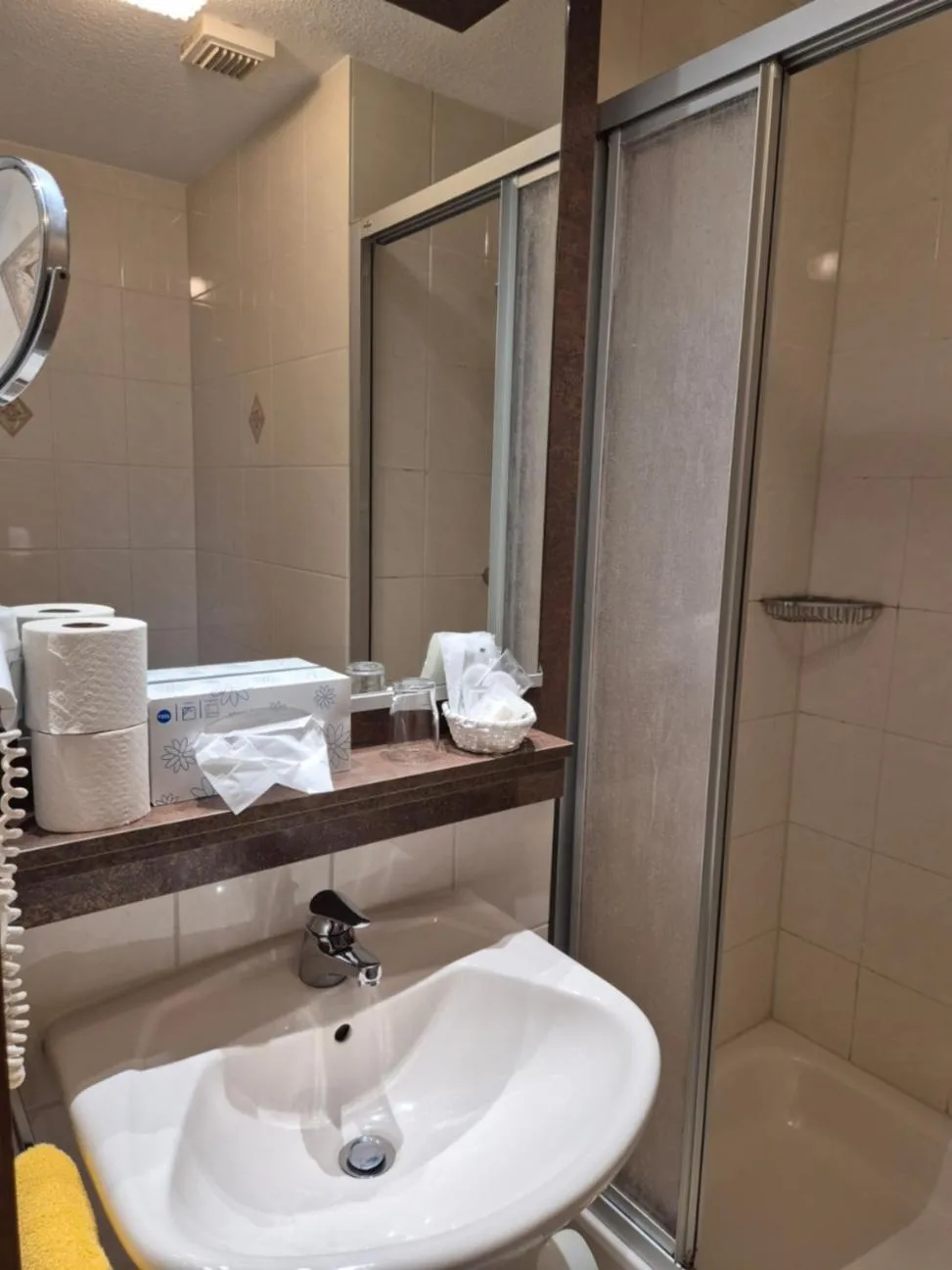 Bathroom in Hotel zur Waage