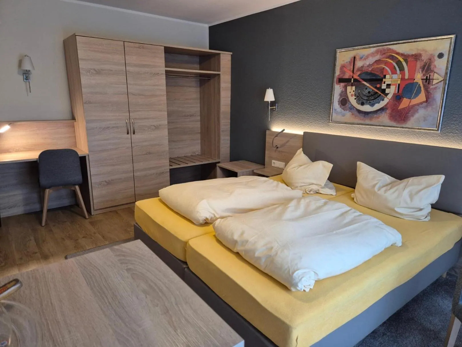 Photo of the whole room, Bed in Hotel zur Waage