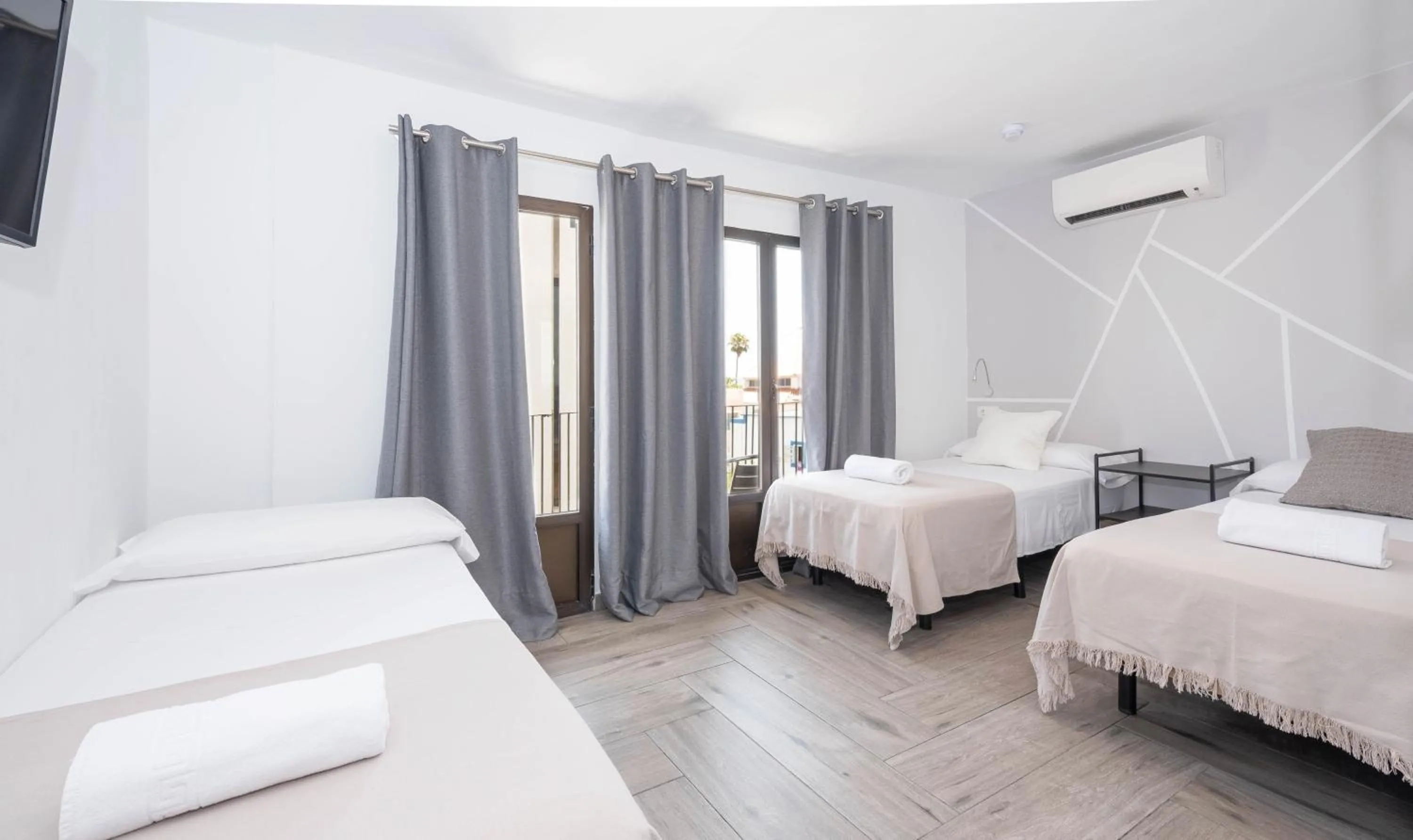 Bed in Hostal Costa