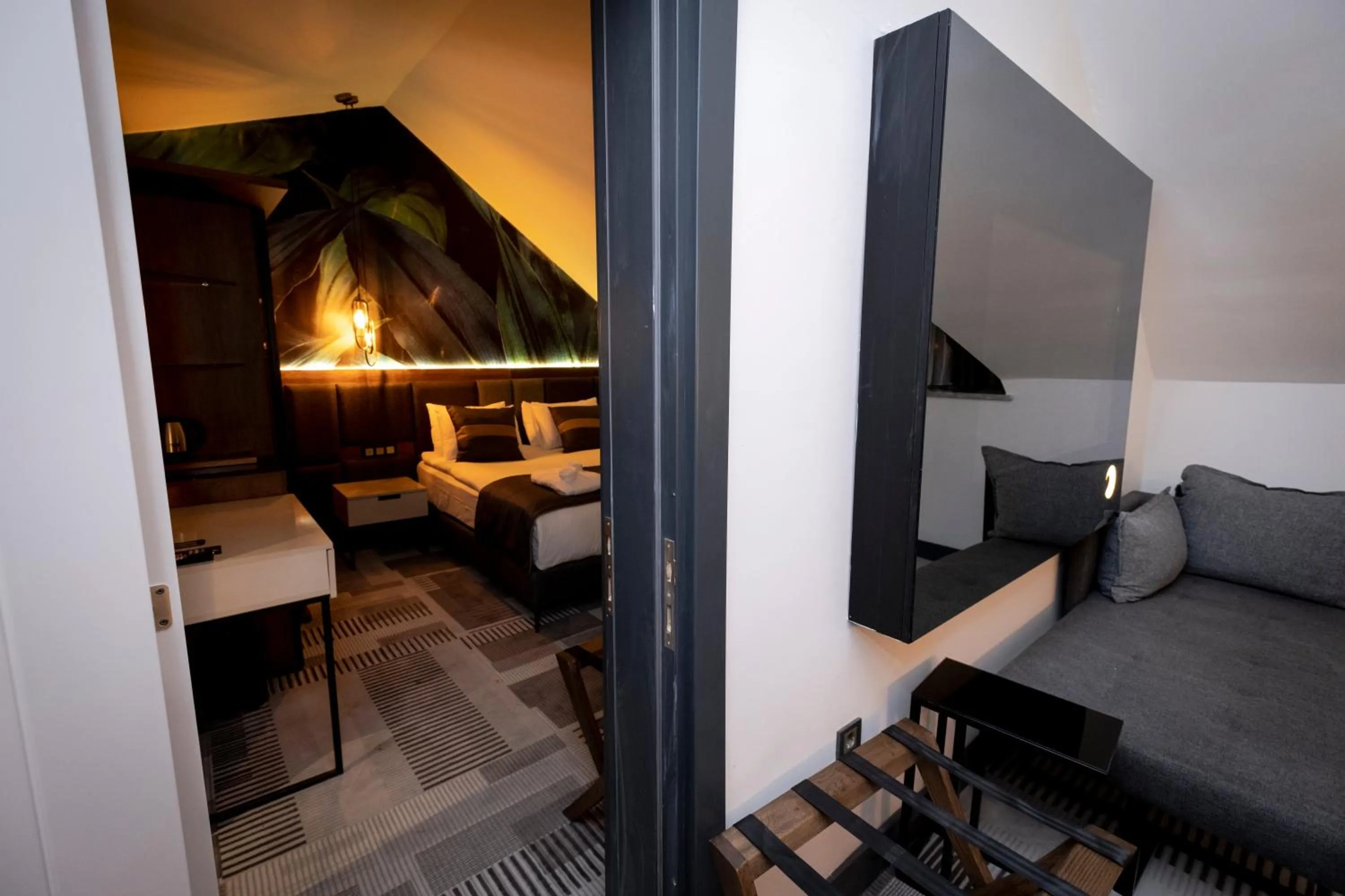 Bed in Oksijen Zone Hotel & Spa