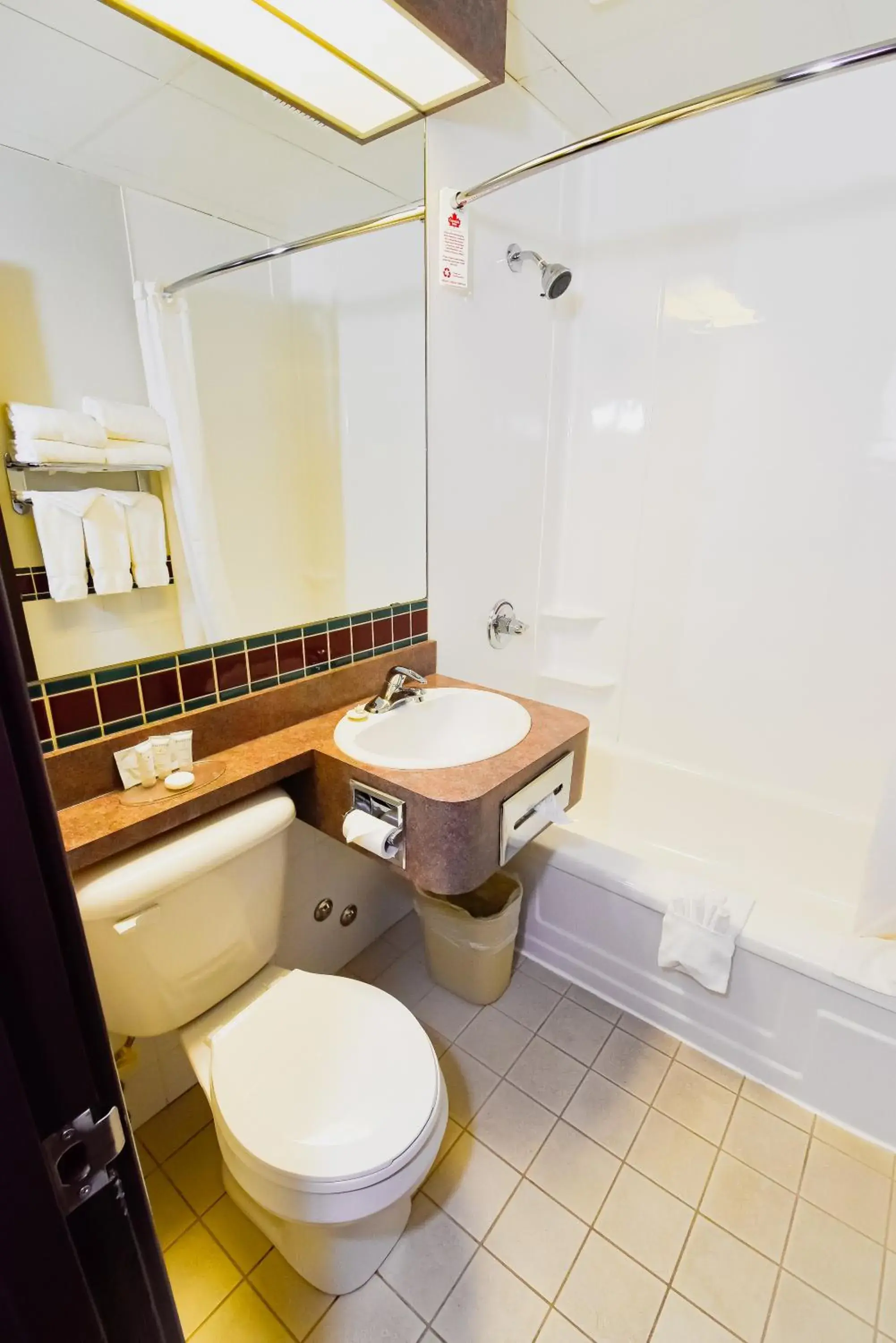 Bathroom in Canad Inns Destination Centre Windsor Park Bathroom in Canad Inns Destination Centre Windsor Park