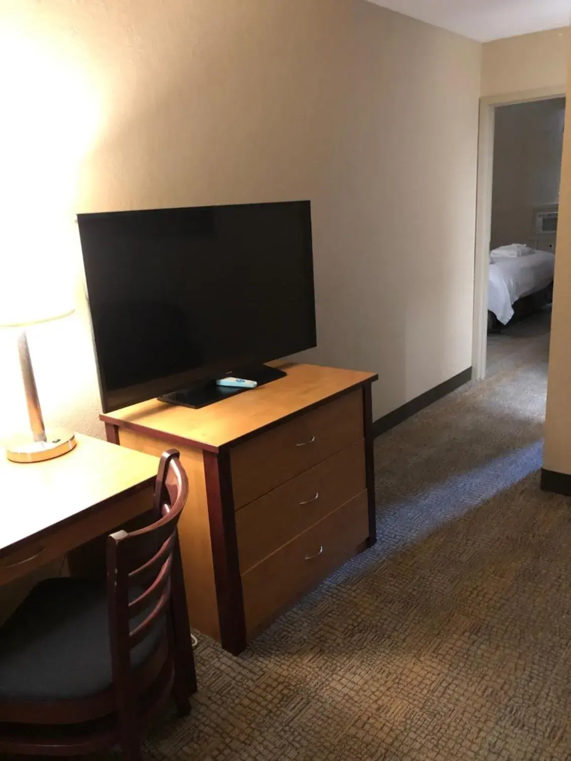 Living room, Bed in Canad Inns Destination Centre Windsor Park Living room, Bed in Canad Inns Destination Centre Windsor Park