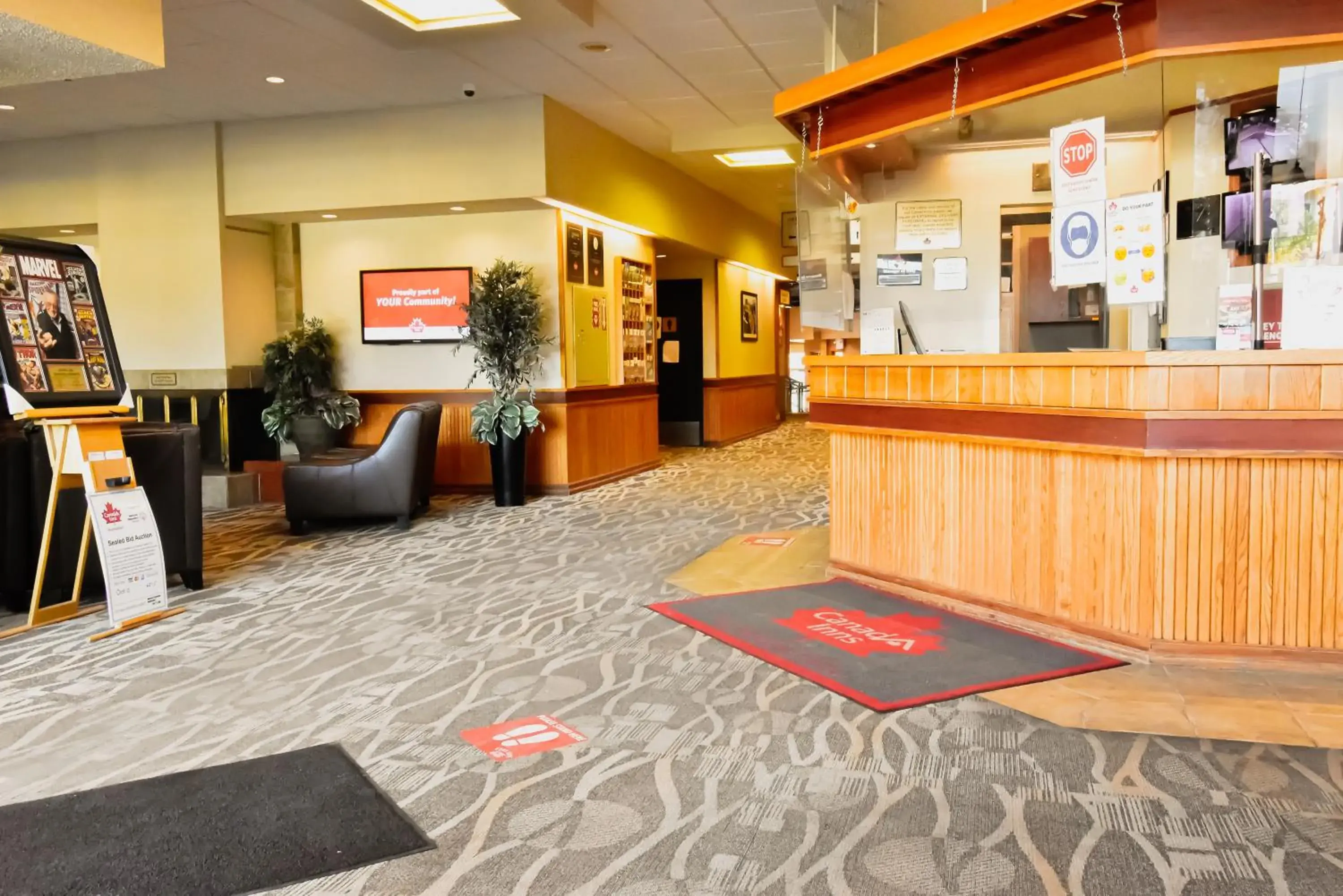 Lobby or reception in Canad Inns Destination Centre Windsor Park Lobby or reception in Canad Inns Destination Centre Windsor Park