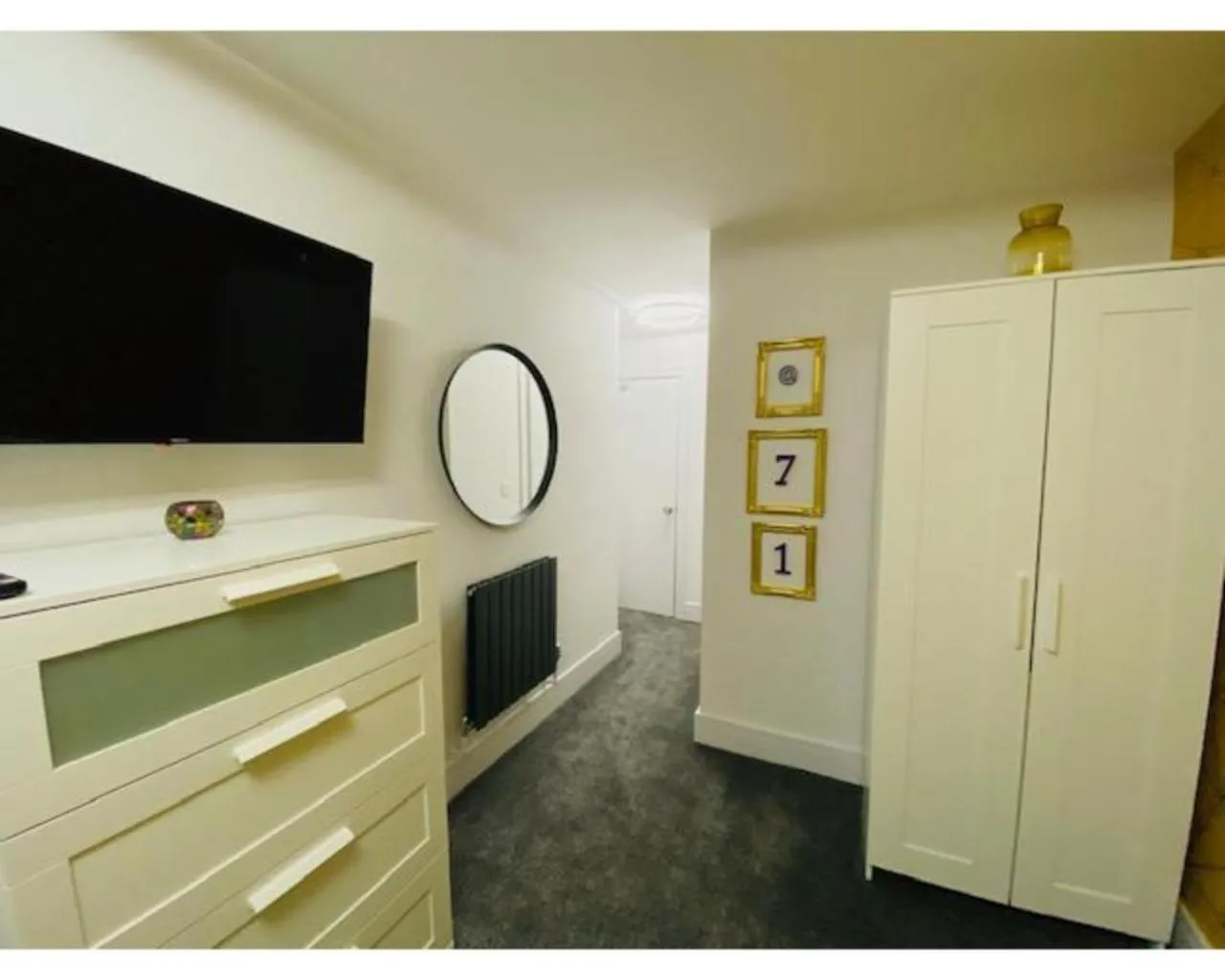 Bedroom in Townhouse PLUS @ Lower Beth Street Stoke