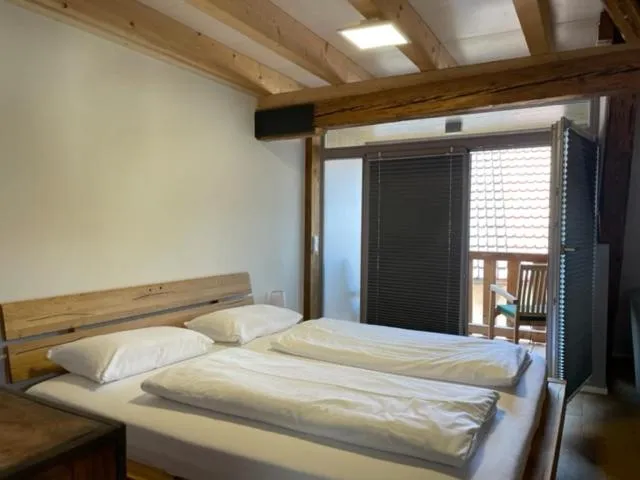 Bedroom, Bed in Bodenseehotel Krone & Gästehaus