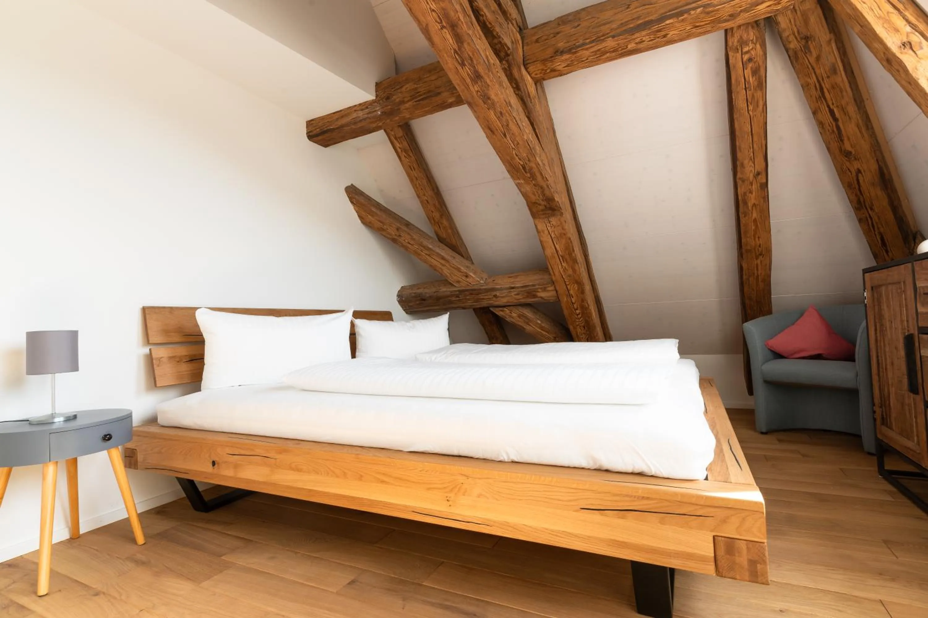 Bedroom, Bed in Bodenseehotel Krone & Gästehaus