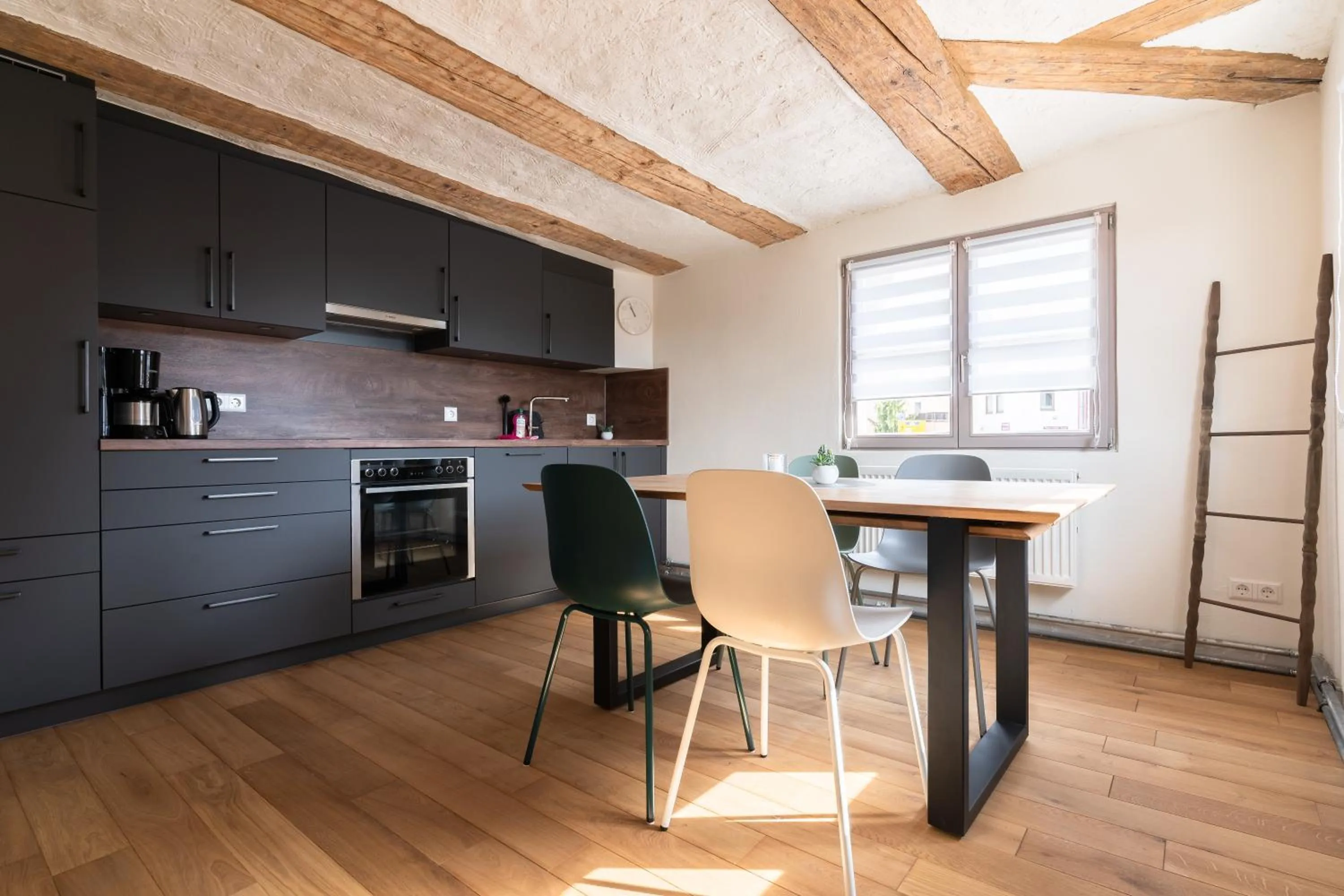 Kitchen or kitchenette in Bodenseehotel Krone & Gästehaus