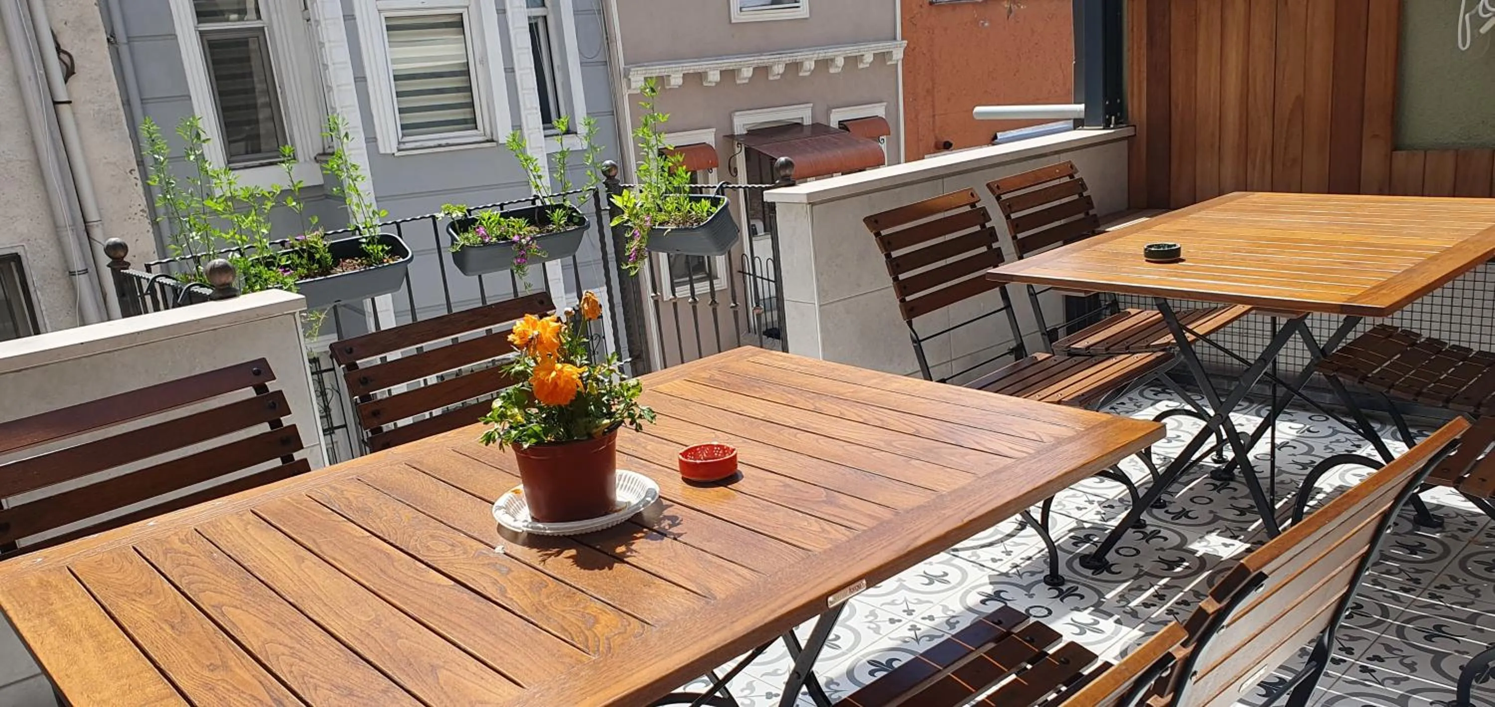 Balcony/Terrace in Taksim suıte