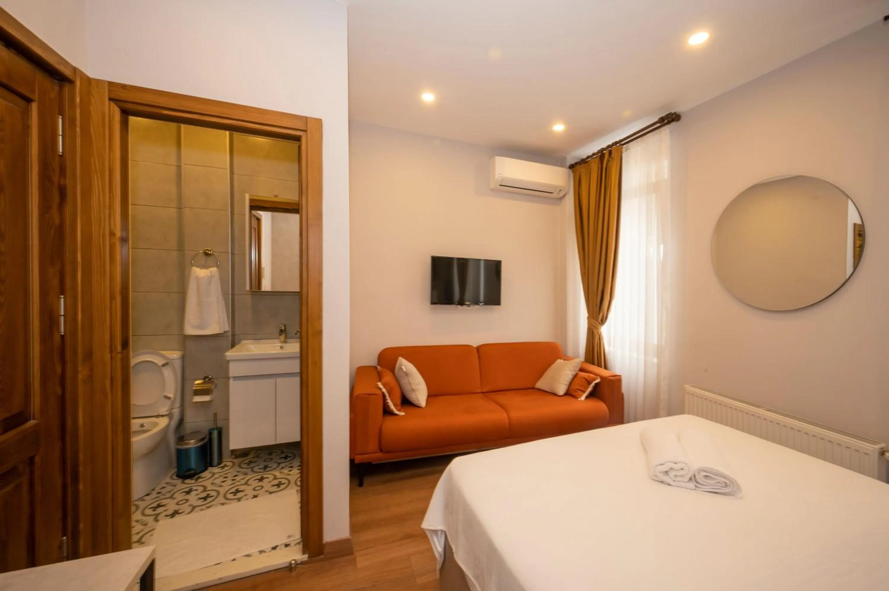 Bed in Taksim suıte