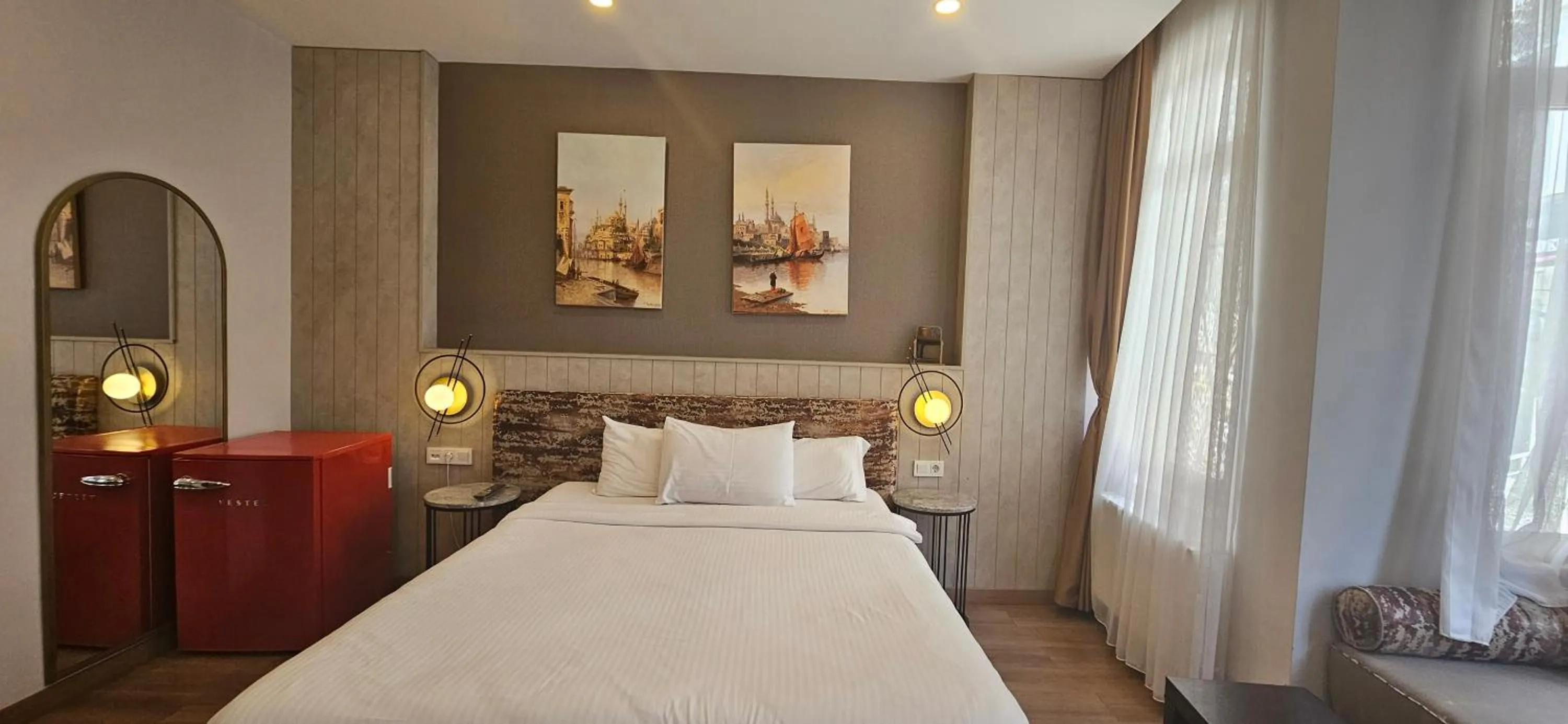 Bed in Taksim suıte