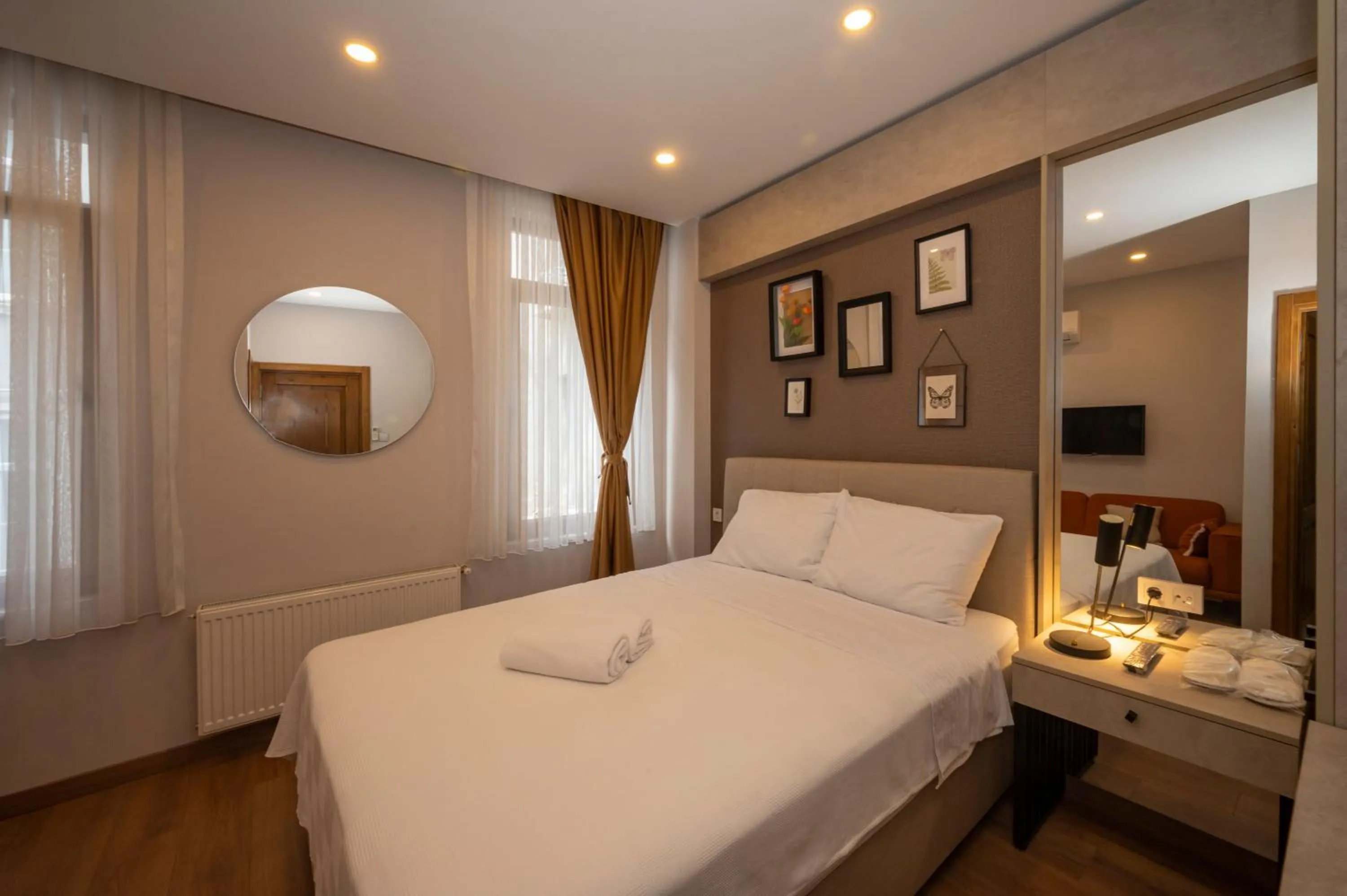 Bed in Taksim suıte