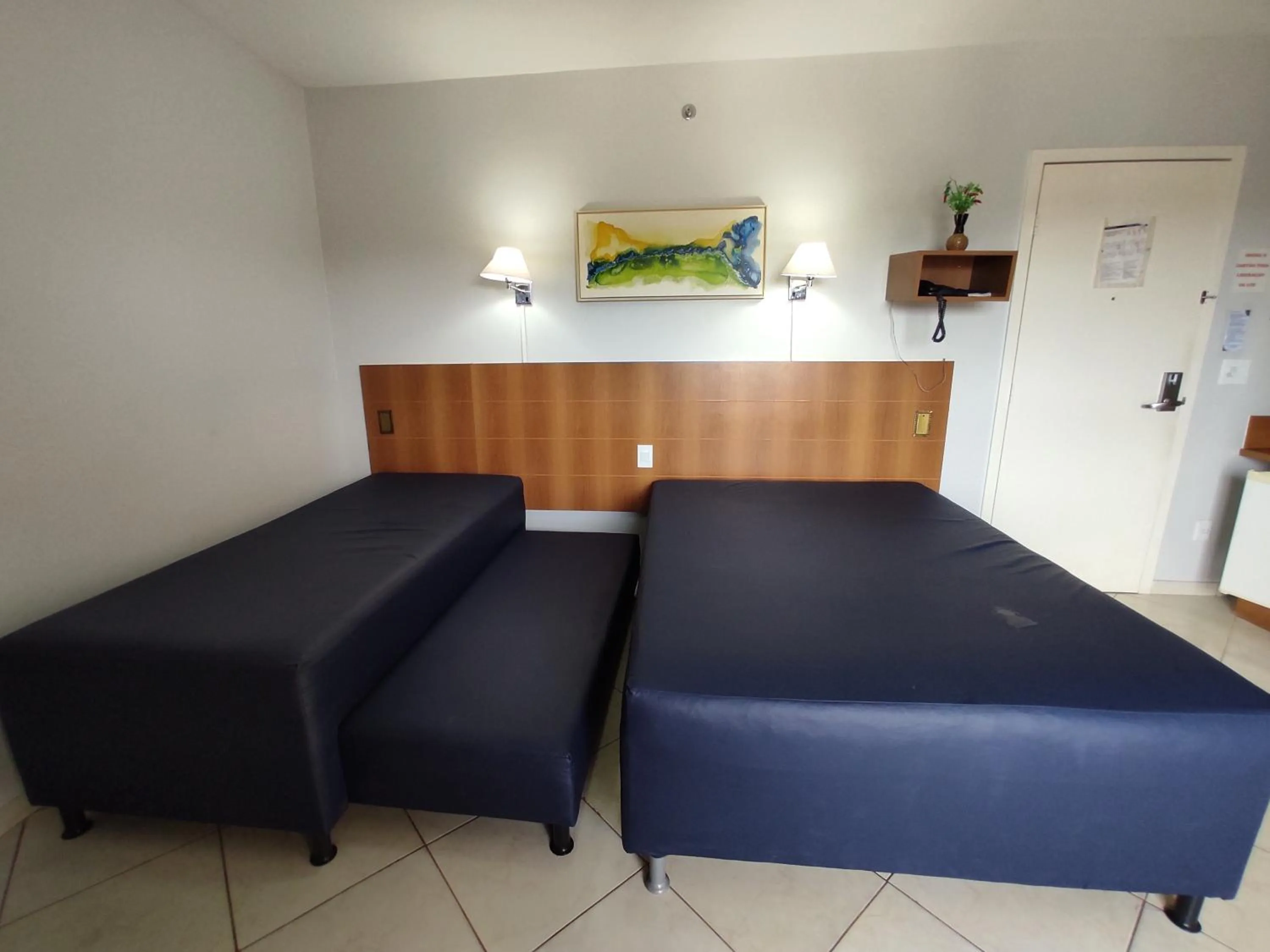 Bed in Suíte Thermas Place