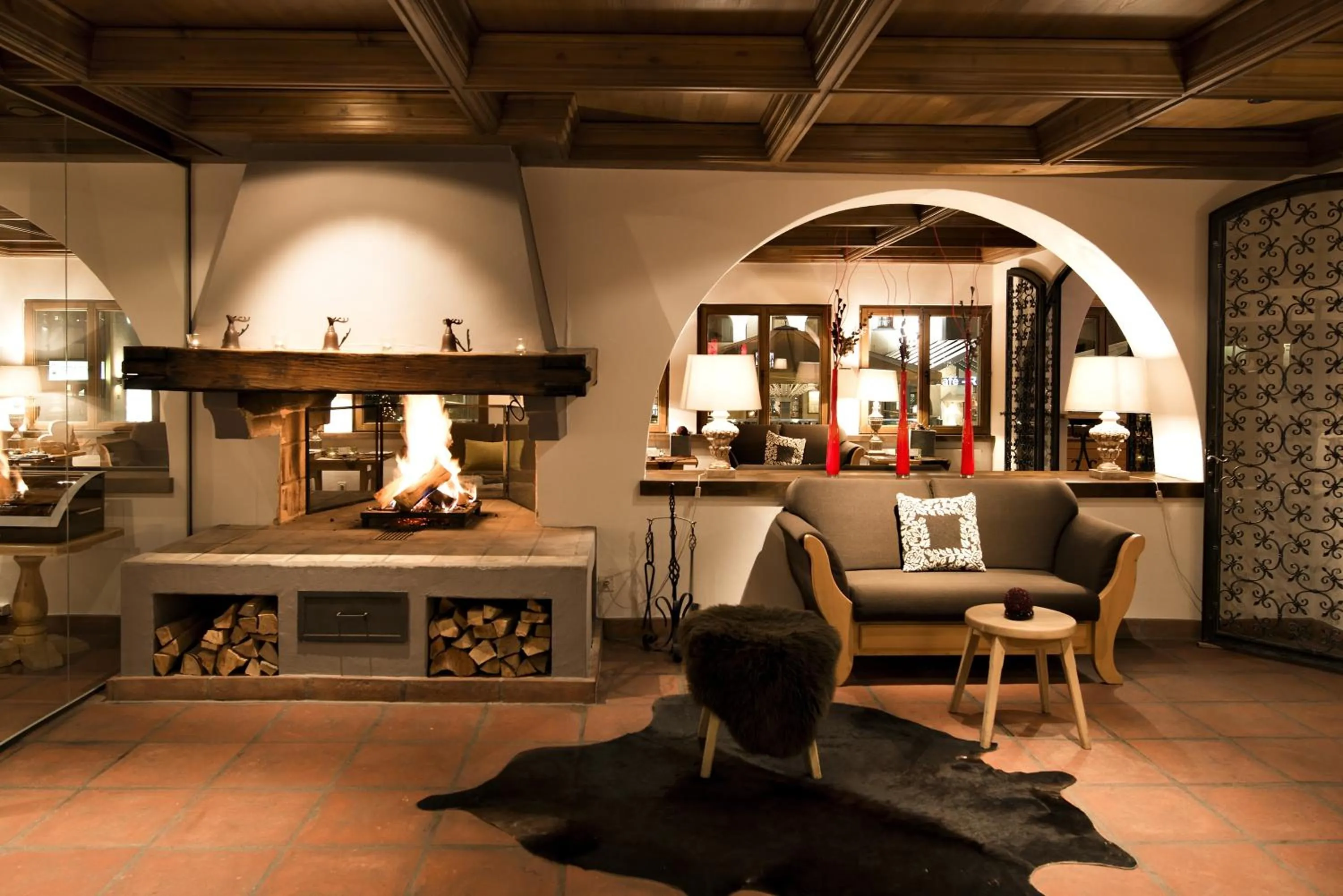 Lounge or bar in Chalet Silvretta Hotel & Spa