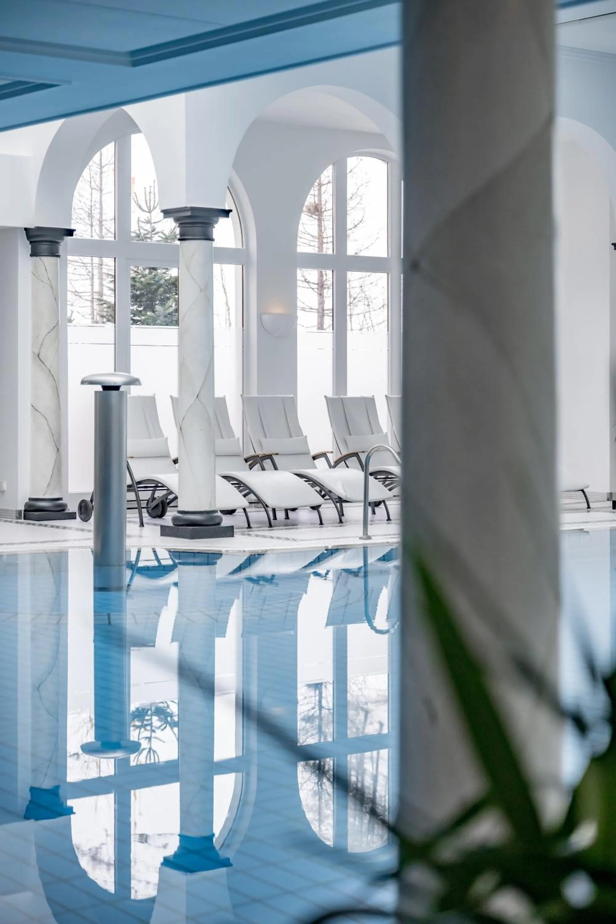 Swimming pool in Chalet Silvretta Hotel & Spa