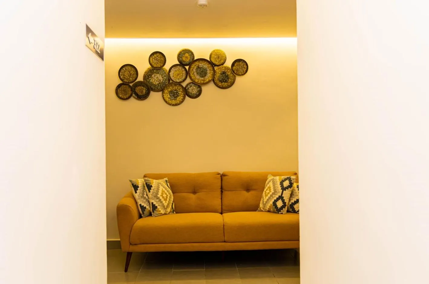 Living room in HOTEL ALKQUIMIA