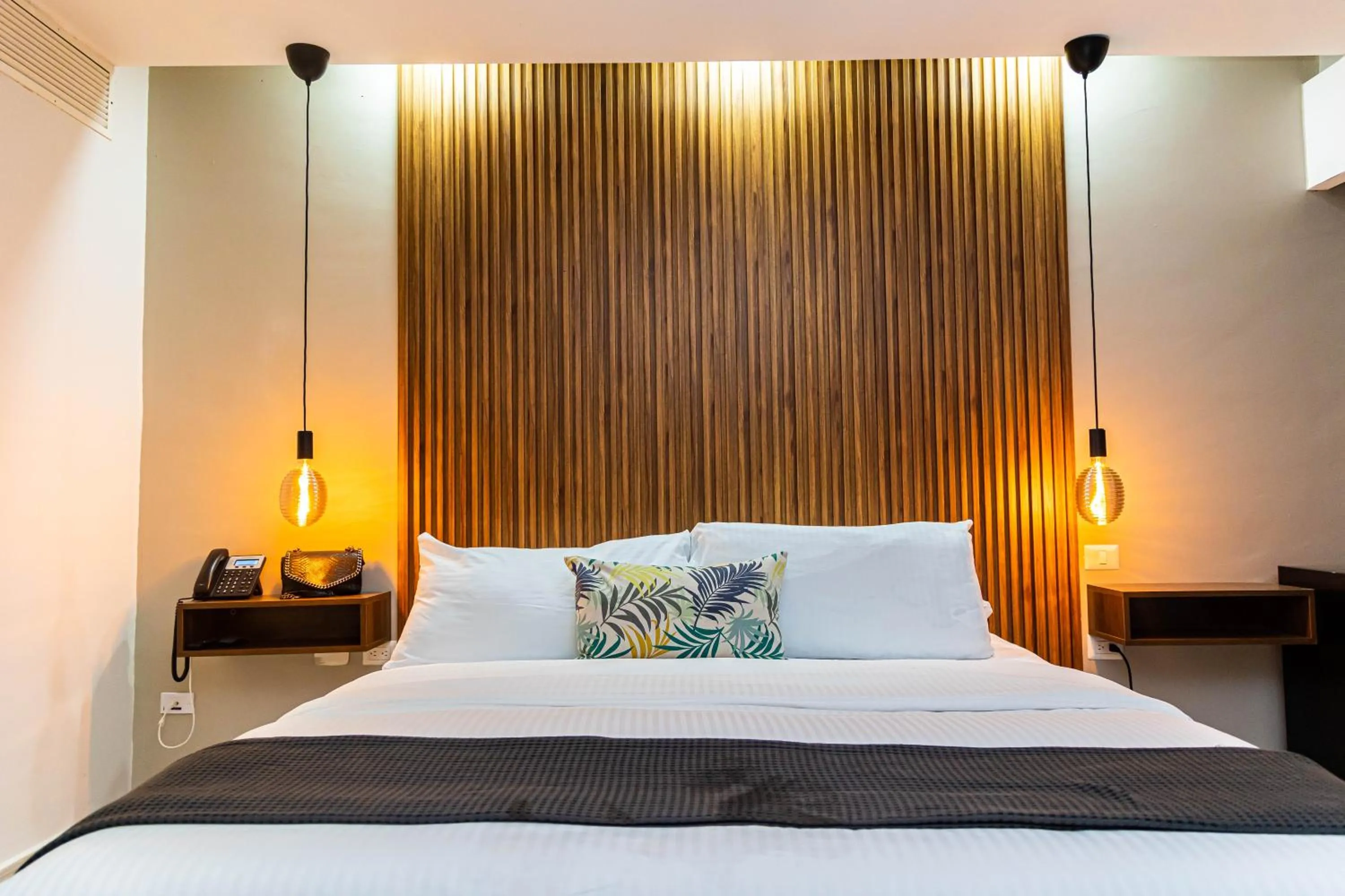 Bed in HOTEL ALKQUIMIA