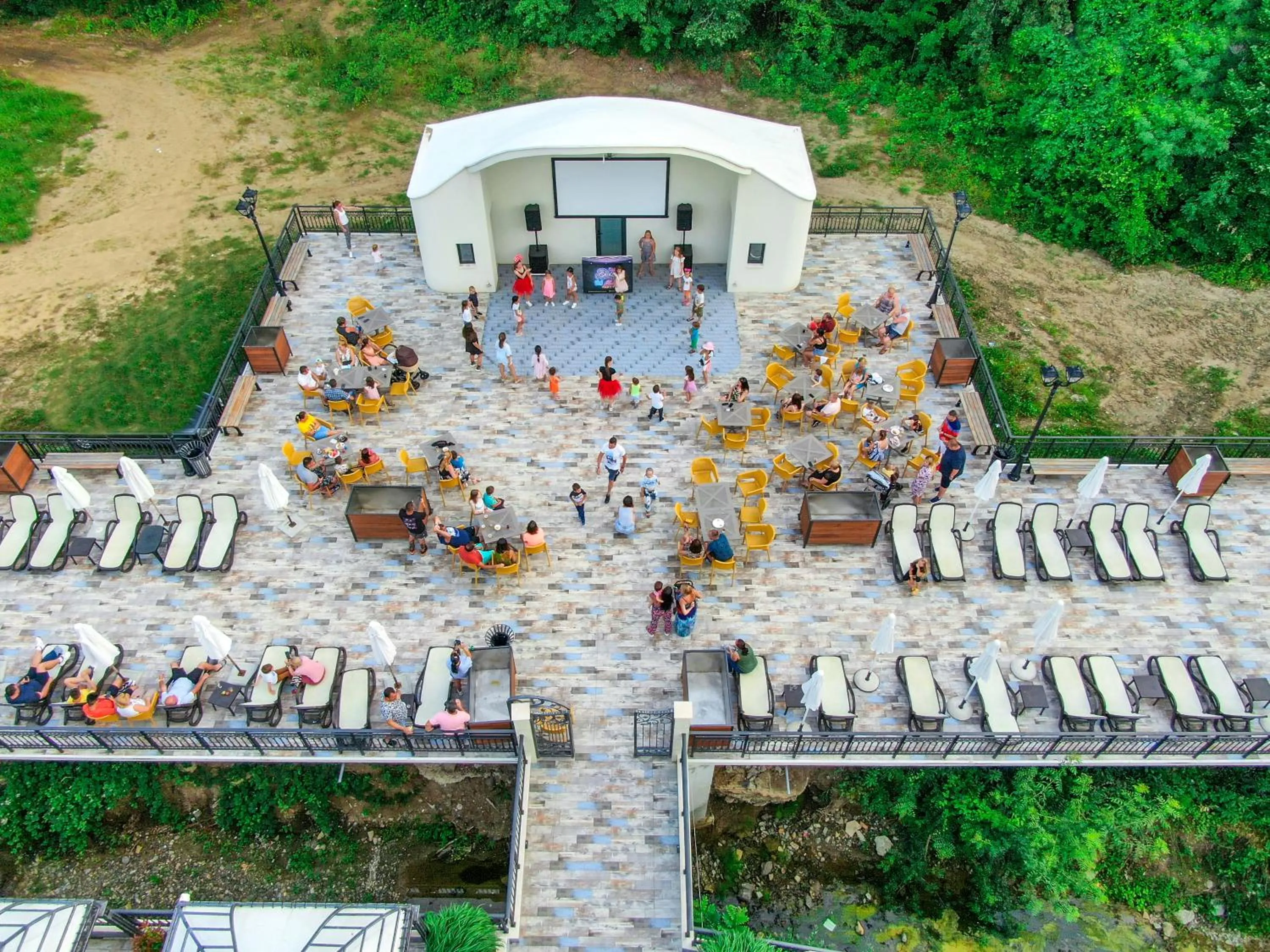 Balcony/Terrace in Marina Sands Bijou Boutique - excellent choice for travelers visiting Obzor 2-4p