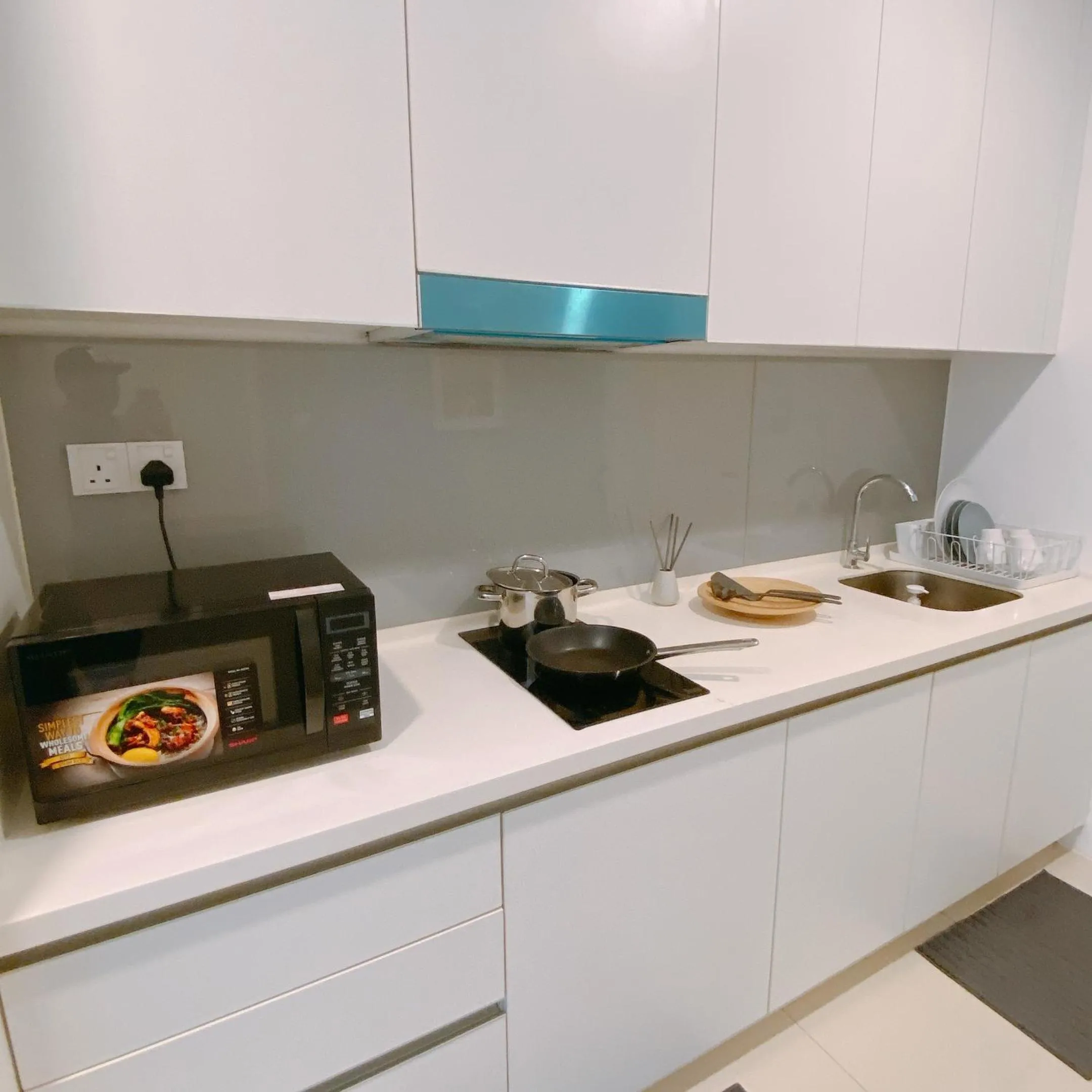 Kitchen or kitchenette in Eko Cheras Residences by De Space