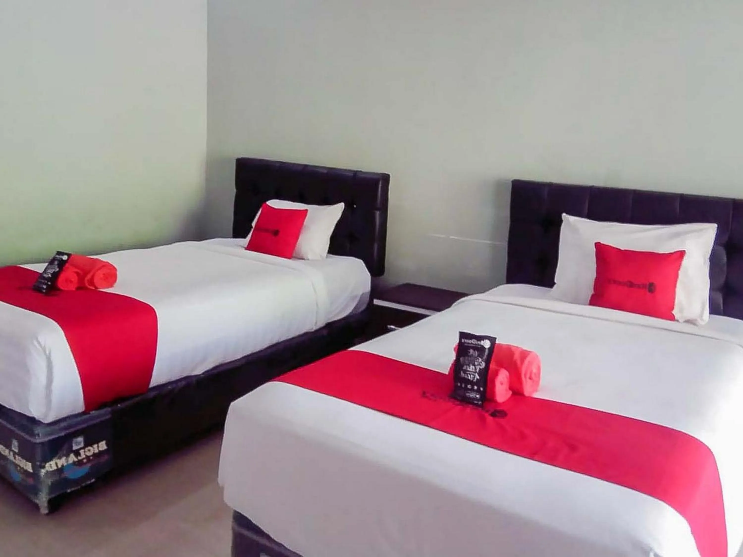 Bed in RedDoorz @ Jalan Pendidikan Mataram