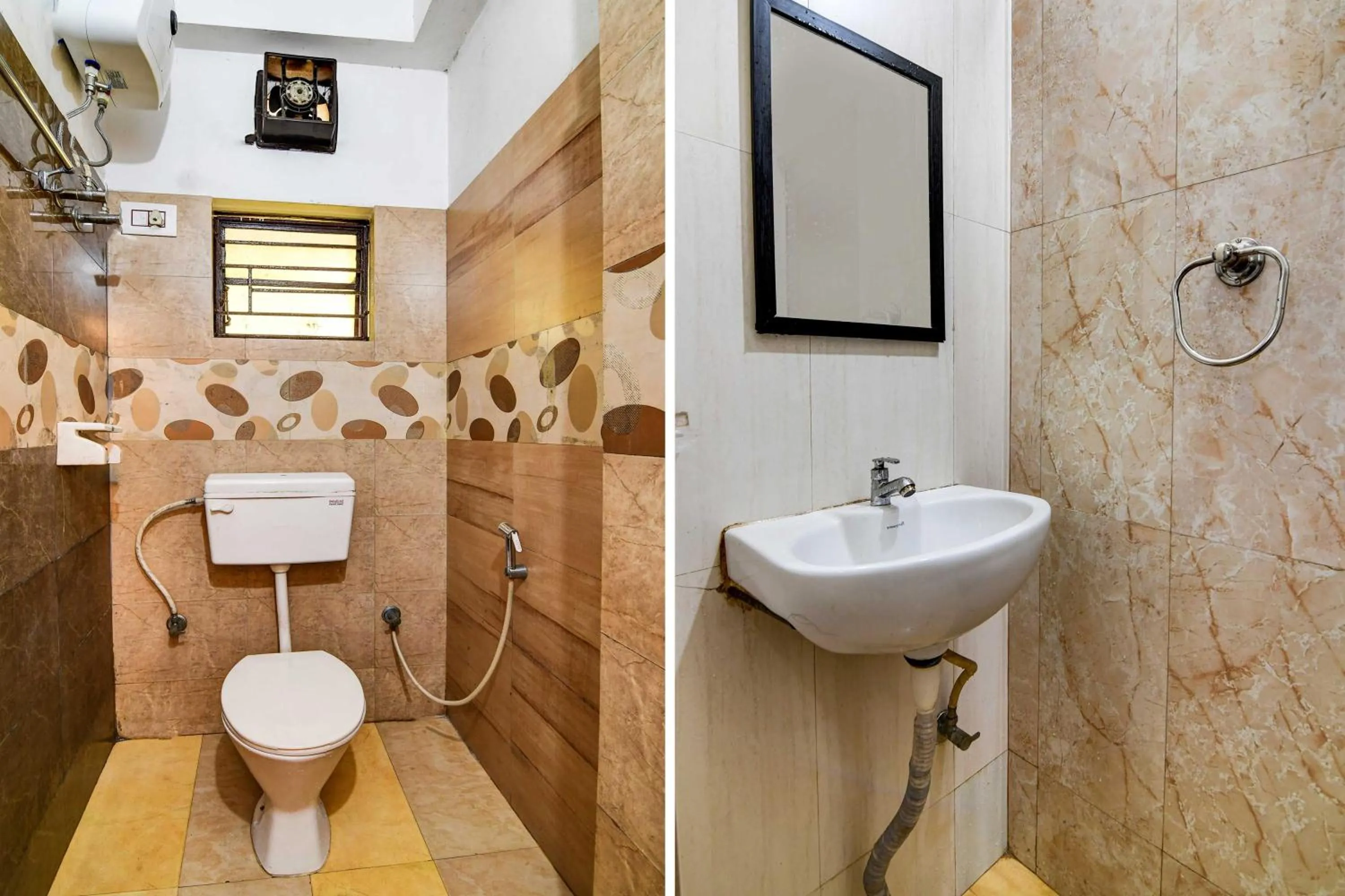 Bathroom in Super Hotel O New KOLKATA HOTEL