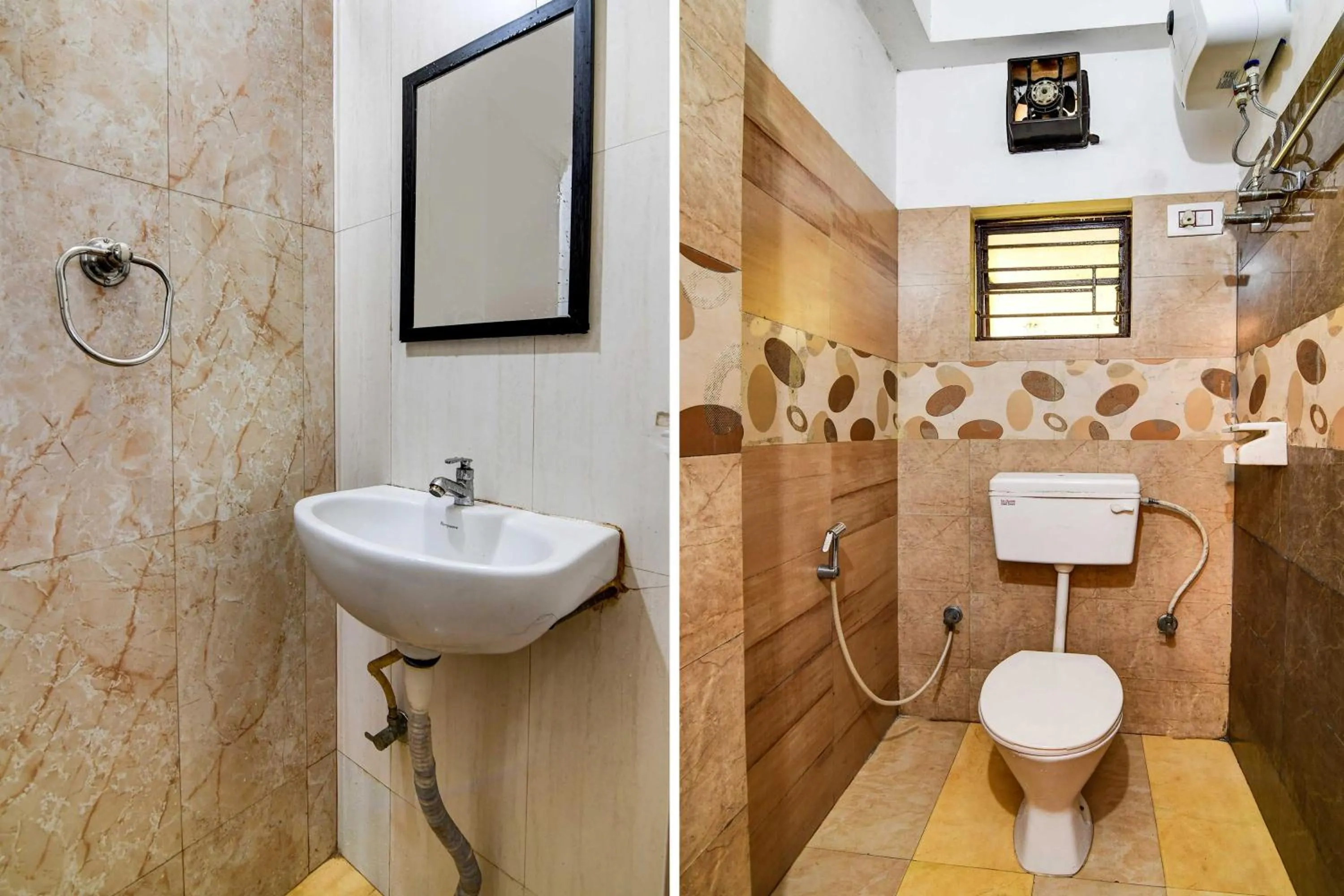 Bathroom in Super Hotel O New KOLKATA HOTEL