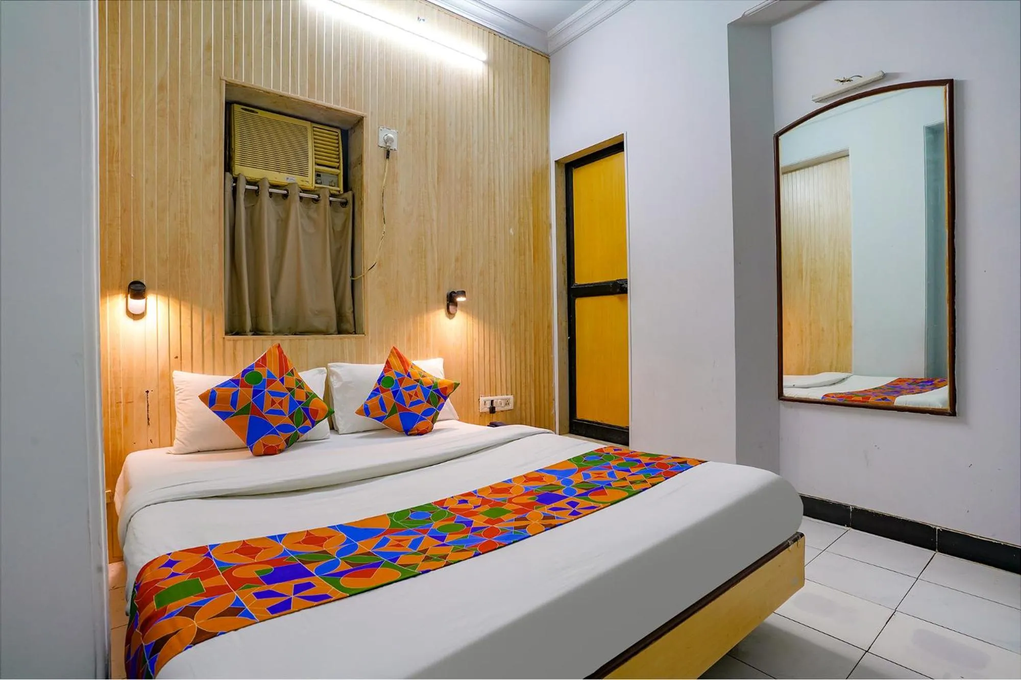 Bed in Via Manas Residency