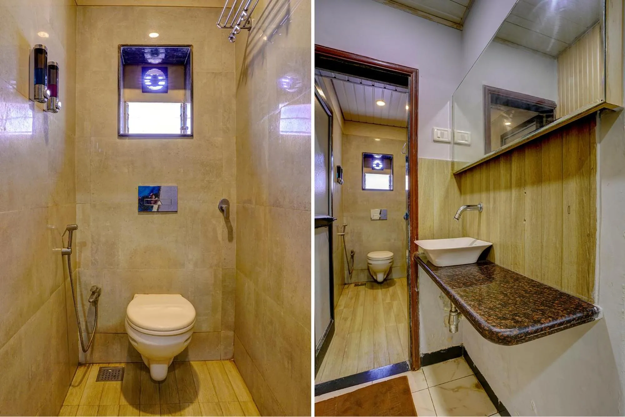 Bathroom in Via Manas Residency