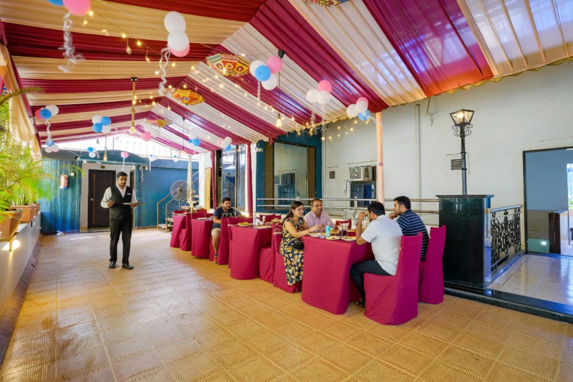 Restaurant/places to eat in Via Manas Residency