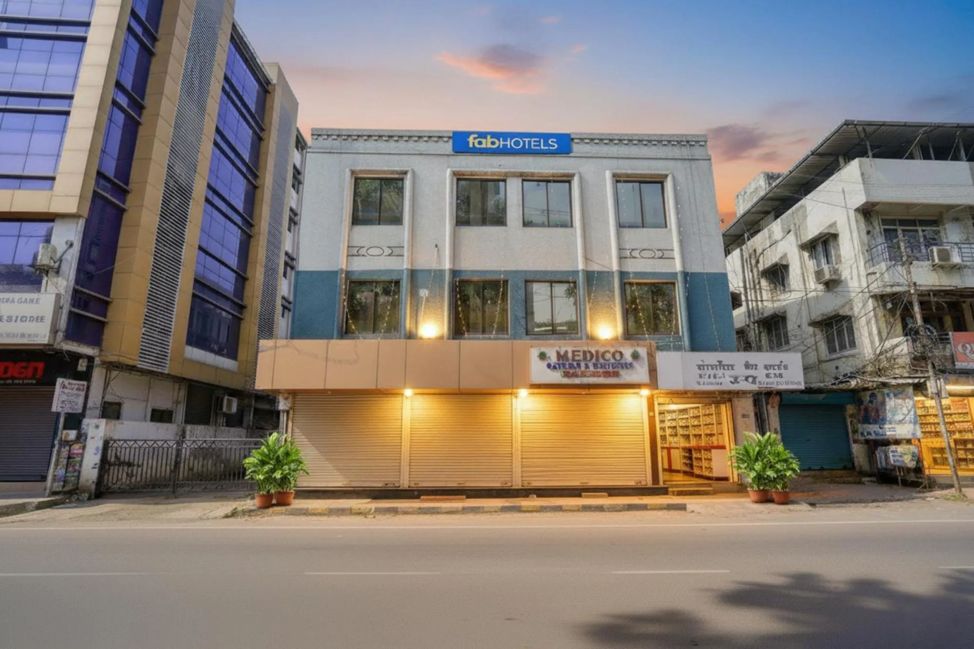 Property building in Via Manas Residency