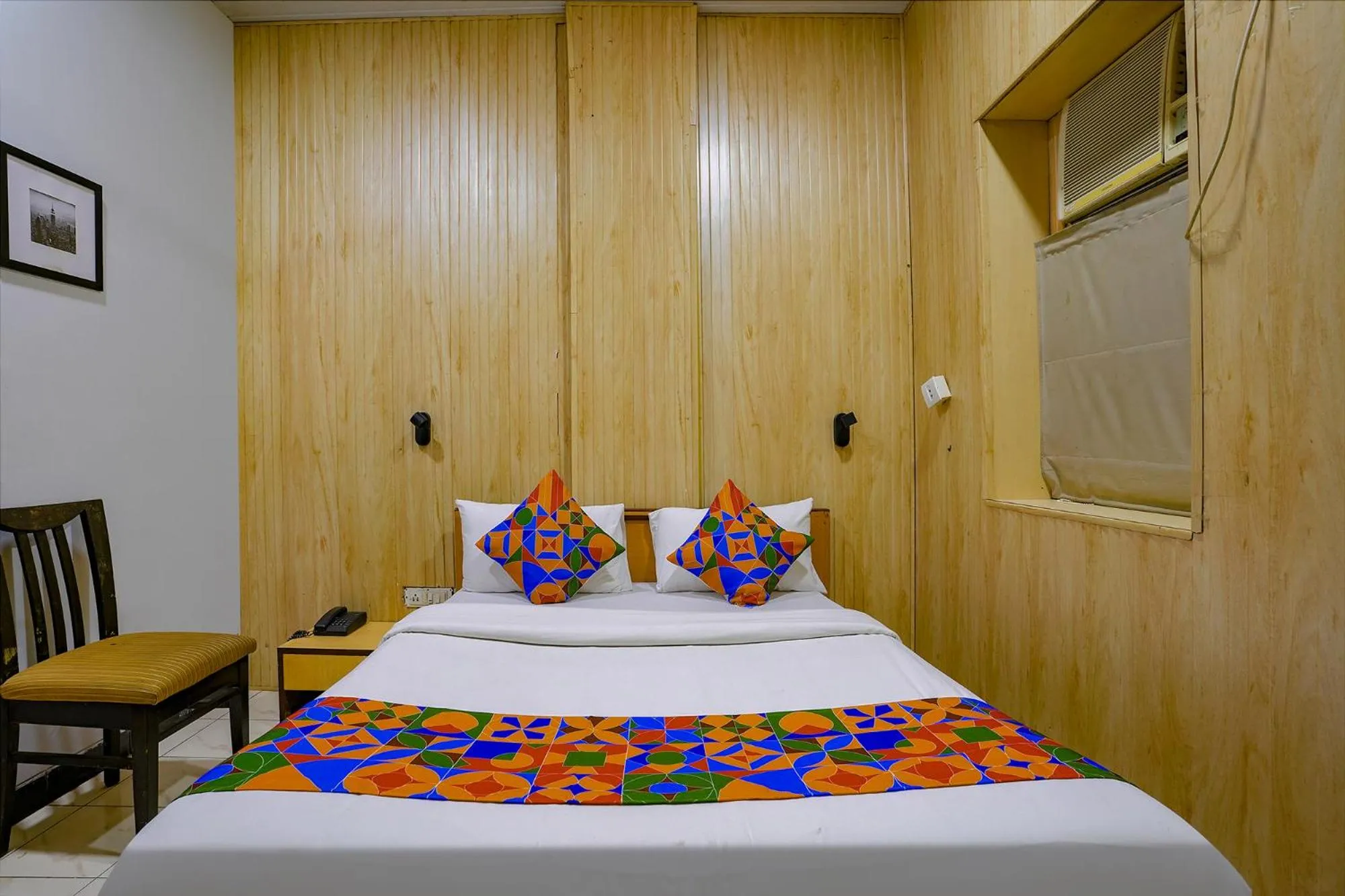 Bed in Via Manas Residency