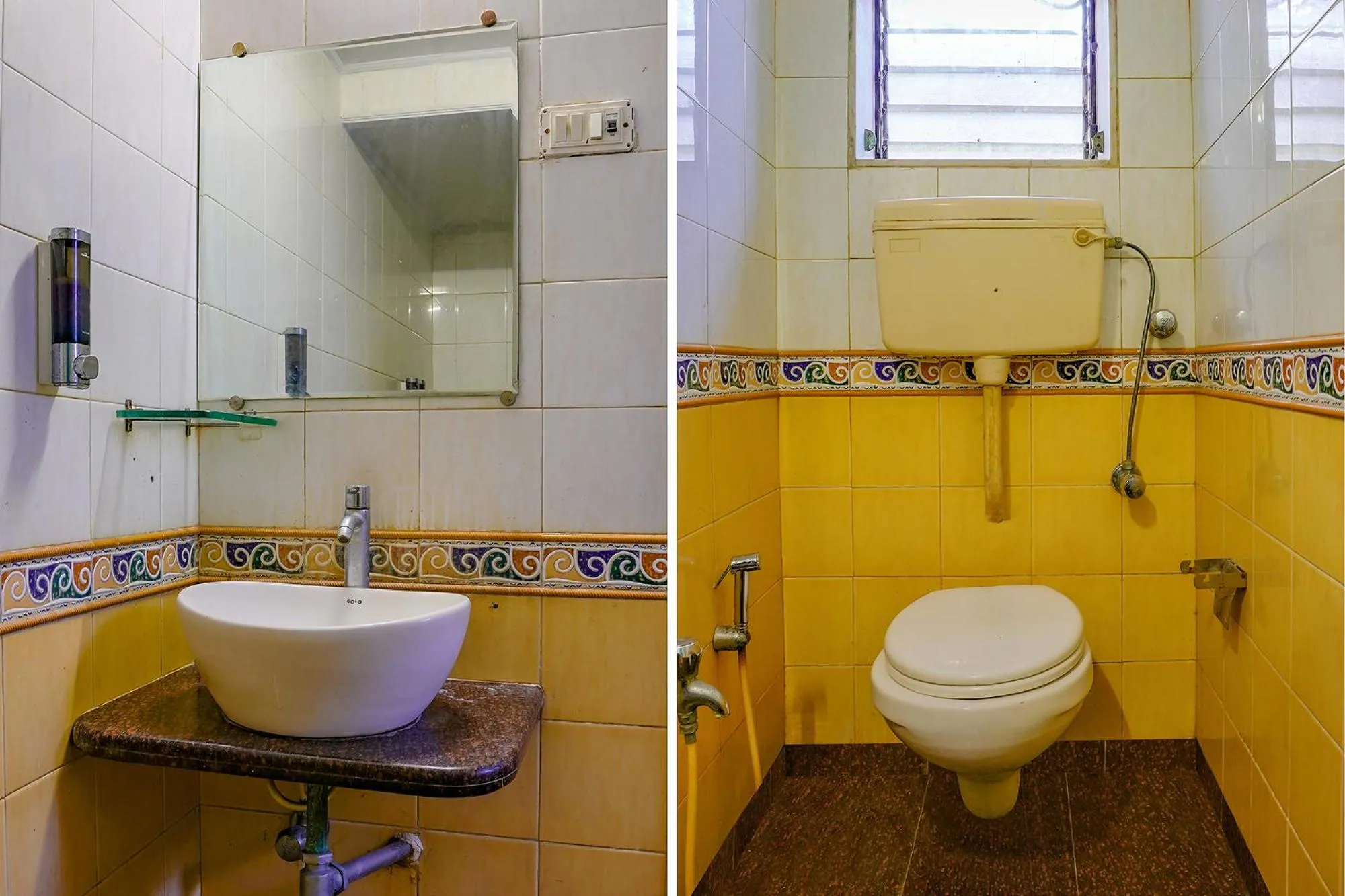 Bathroom in Via Manas Residency