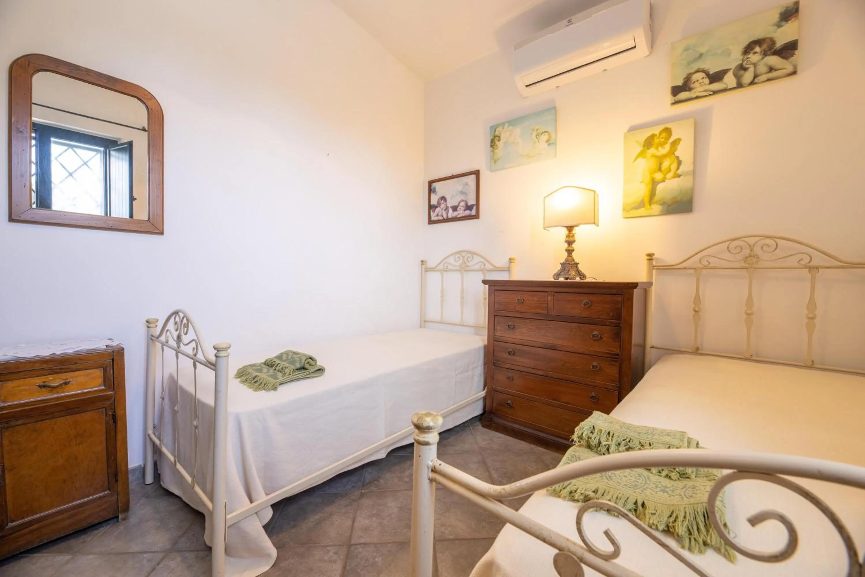Bed in Villa Corallo