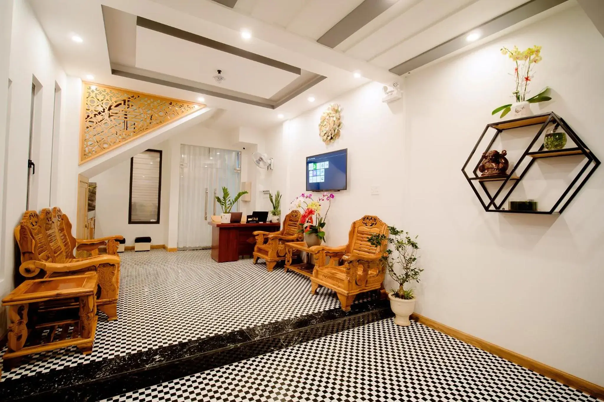 Lobby or reception in Hoian Royal Villa Lobby or reception in Hoian Royal Villa