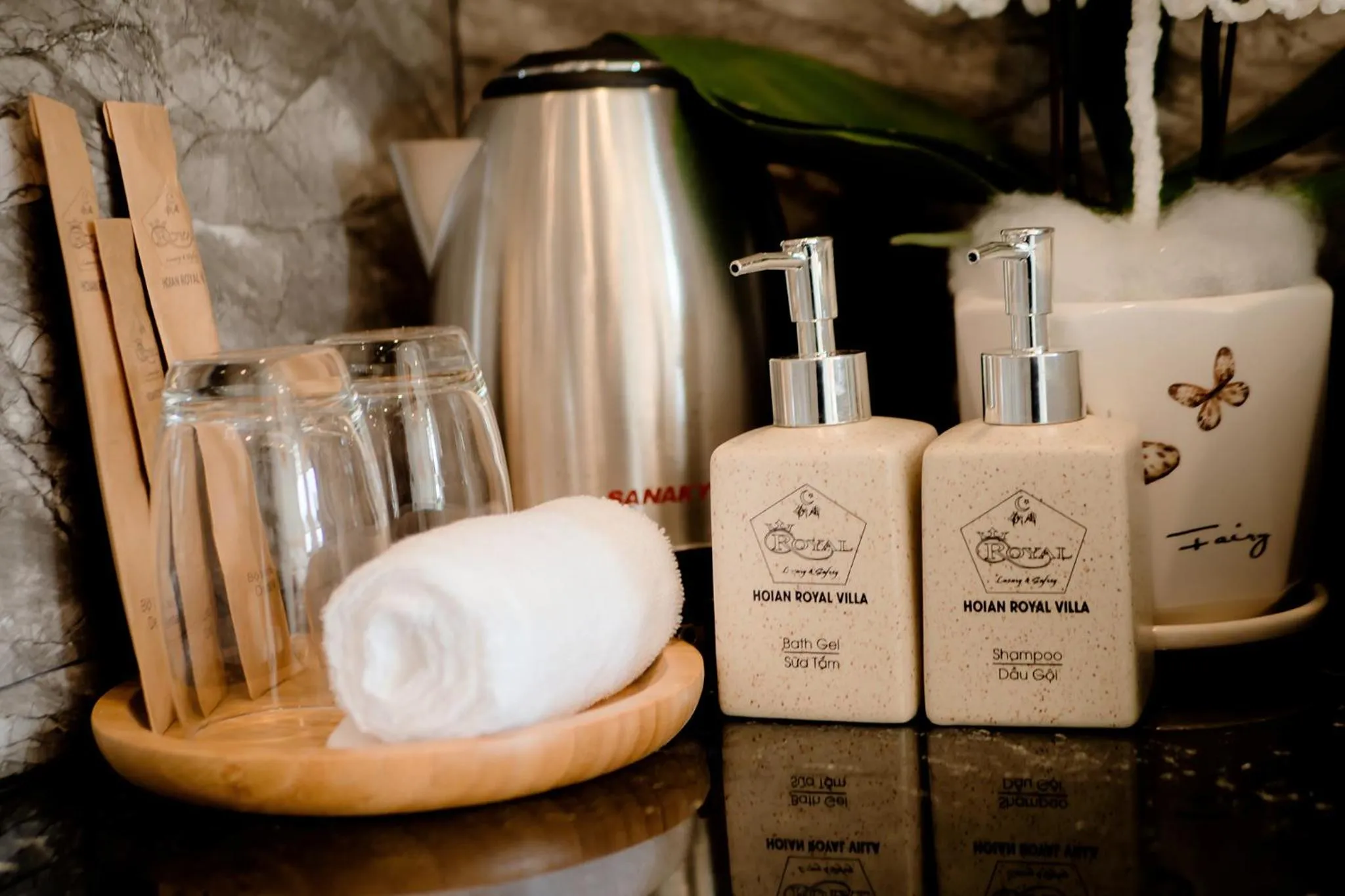 Bathroom in Hoian Royal Villa