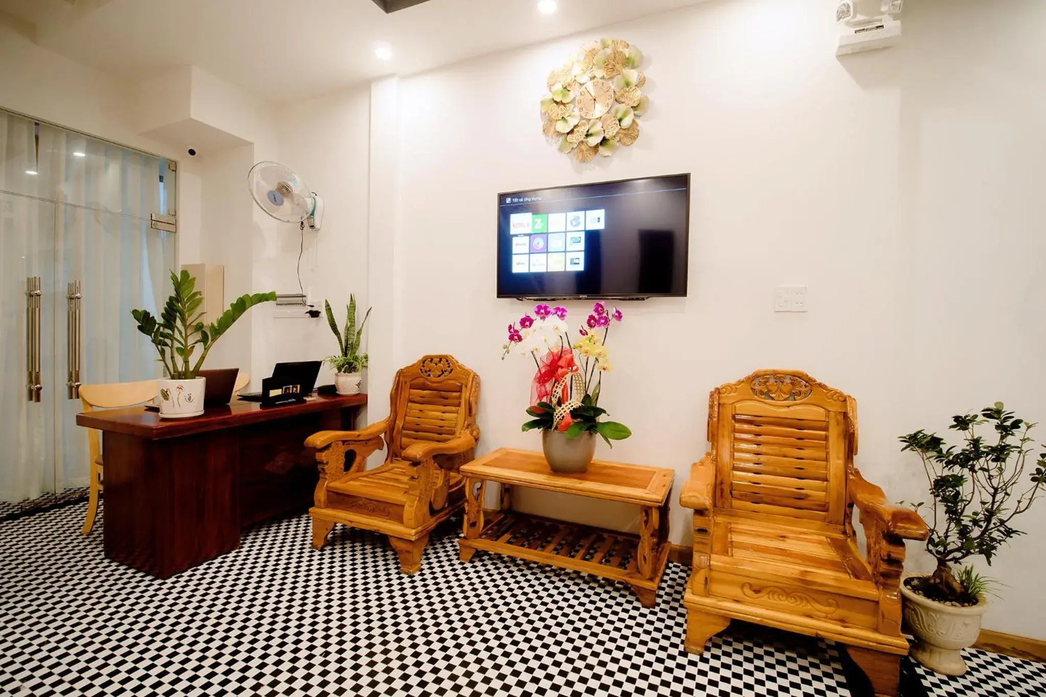 Lobby or reception in Hoian Royal Villa Lobby or reception in Hoian Royal Villa