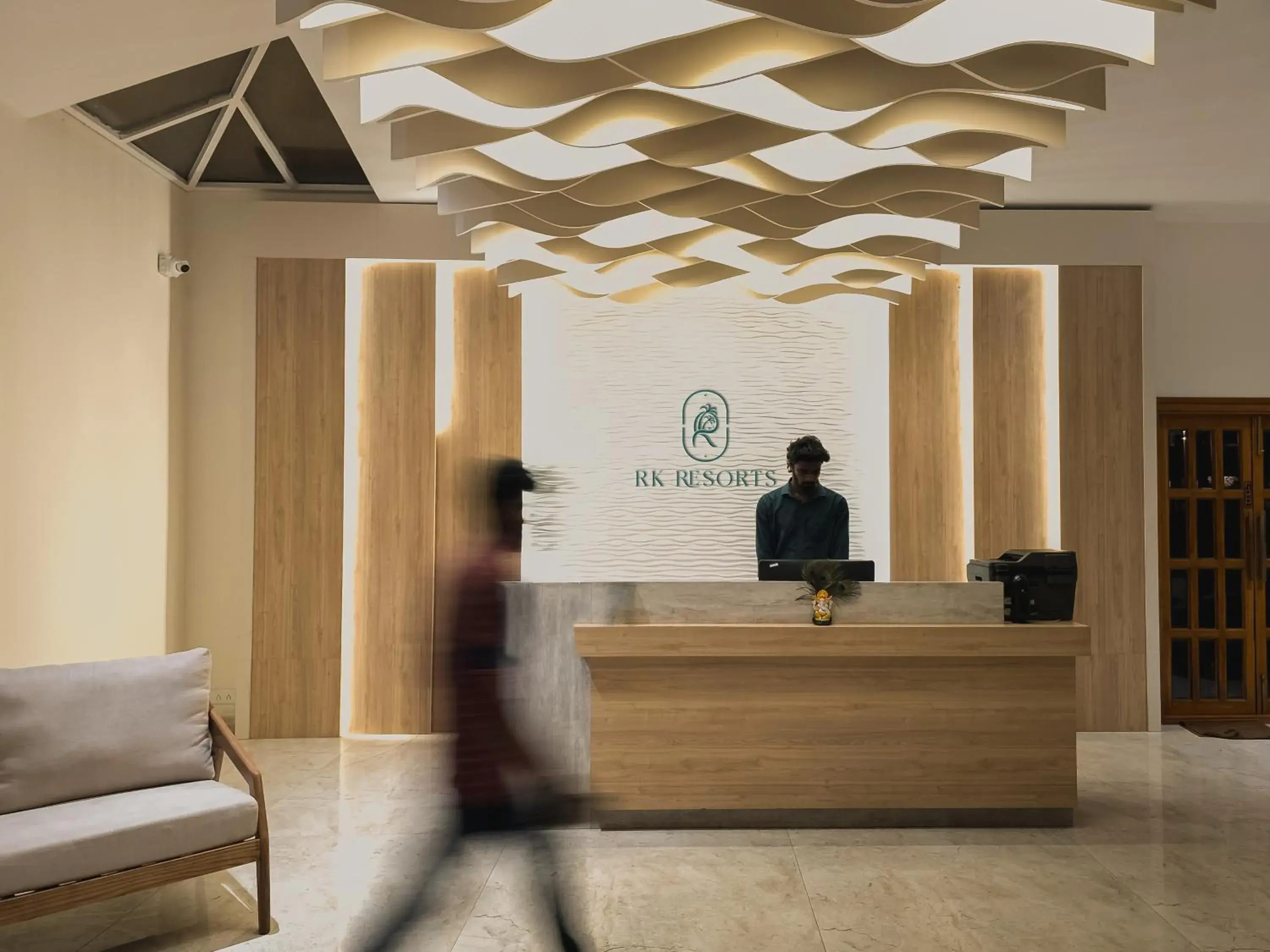 Lobby or reception in RK RESORTS Lobby or reception in RK RESORTS
