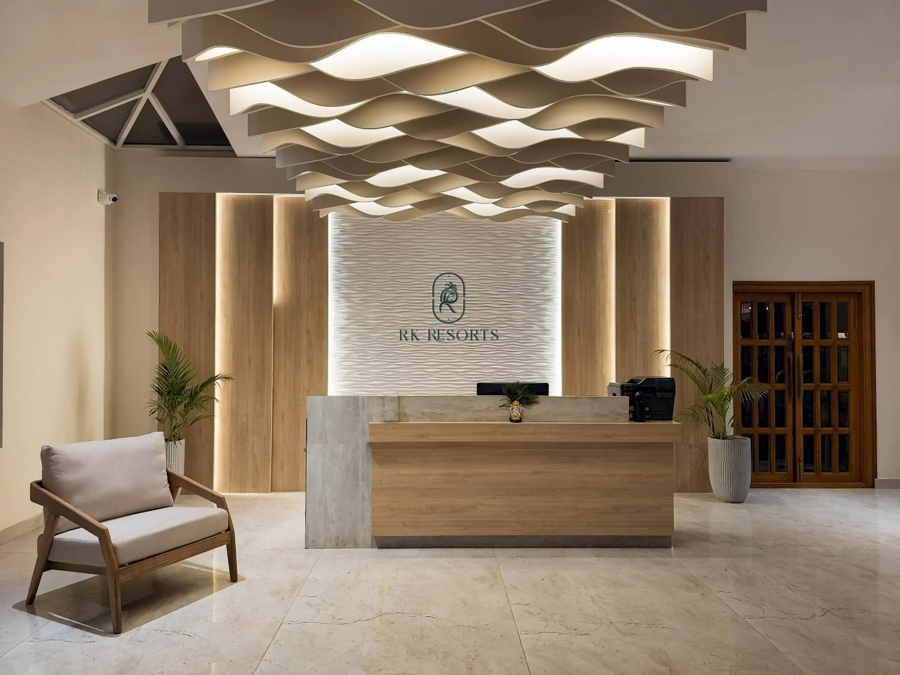 Lobby or reception in RK RESORTS Lobby or reception in RK RESORTS