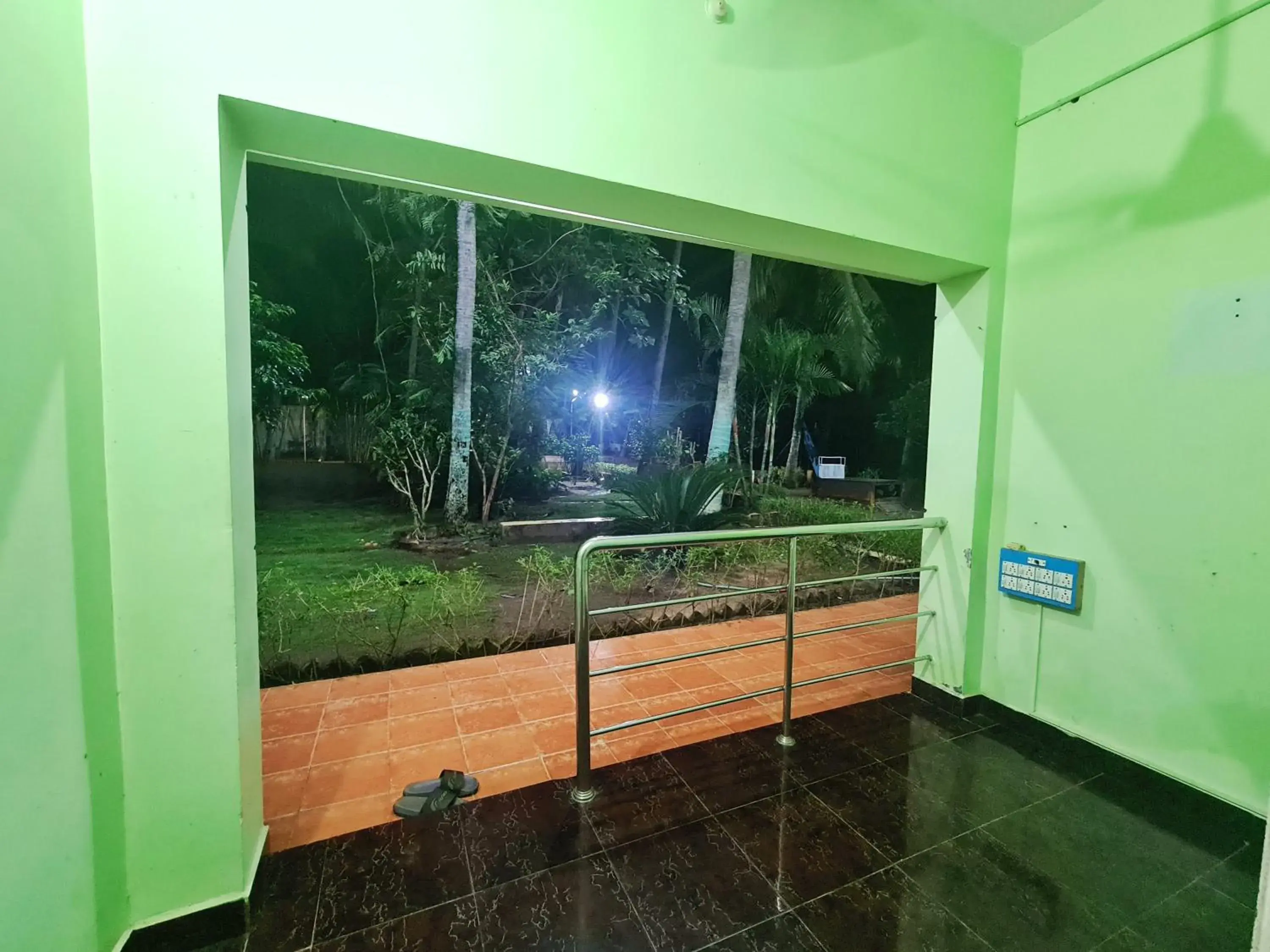 Garden view in RK RESORTS Garden view in RK RESORTS