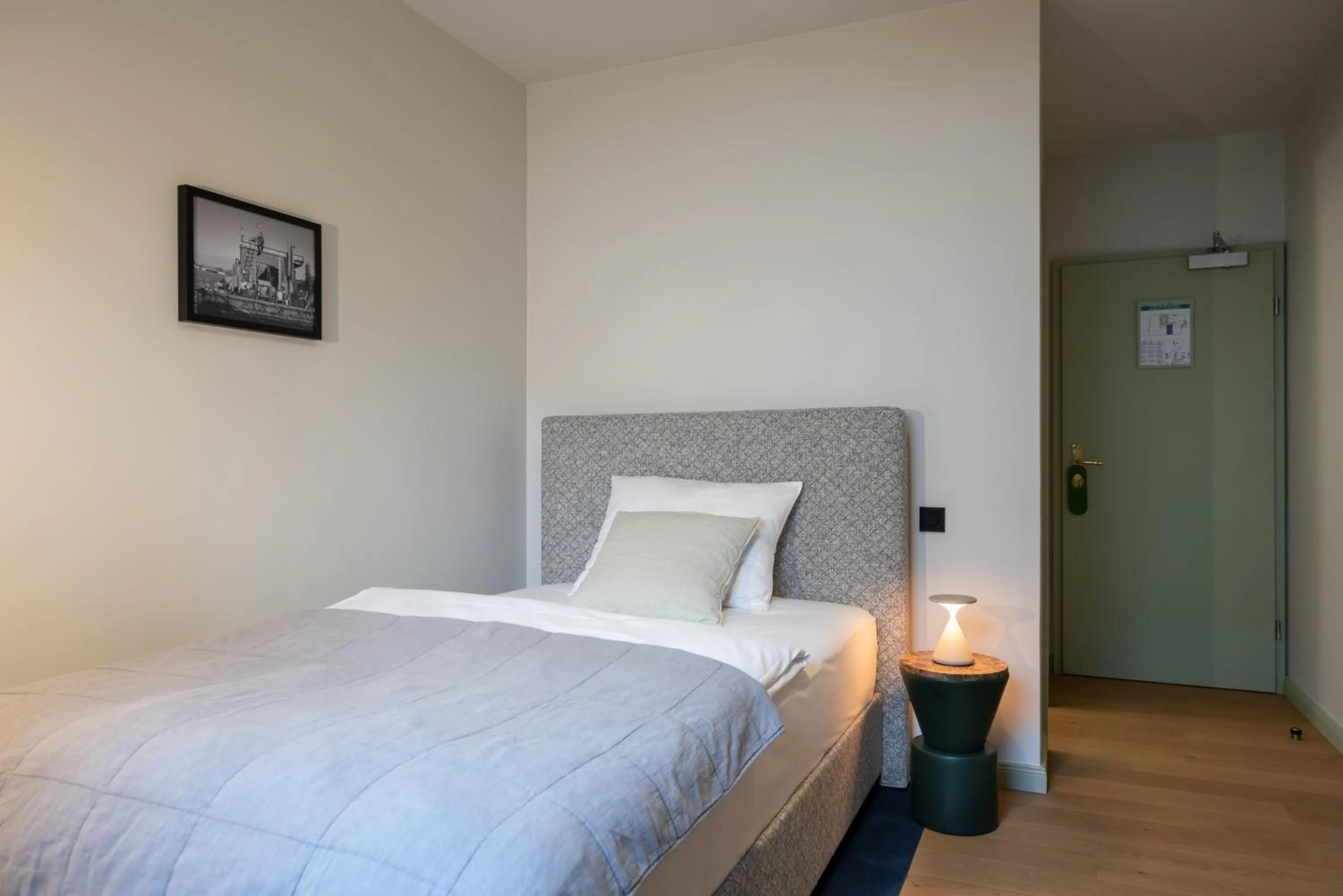 Bed in stilwerk Hotel Heimhude