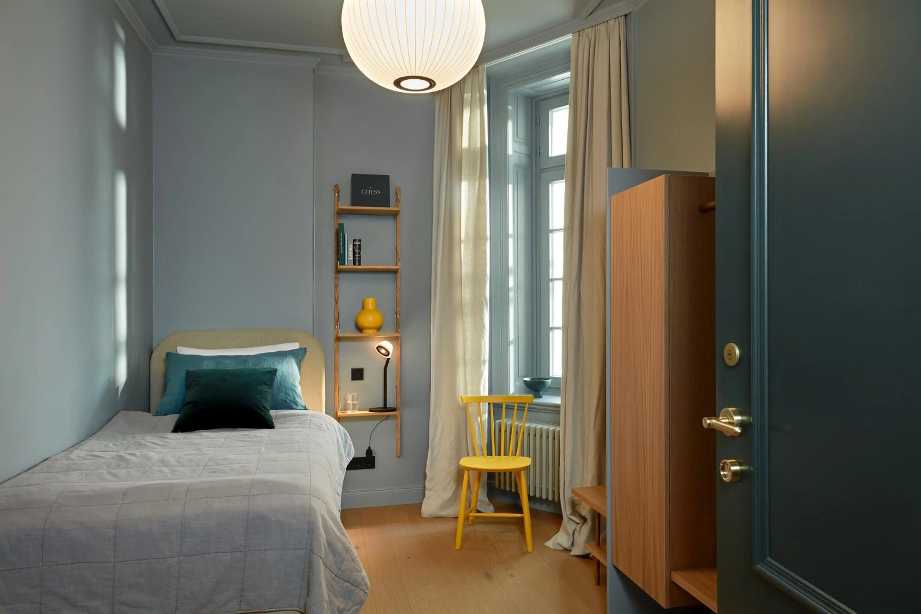 Bed in stilwerk Hotel Heimhude